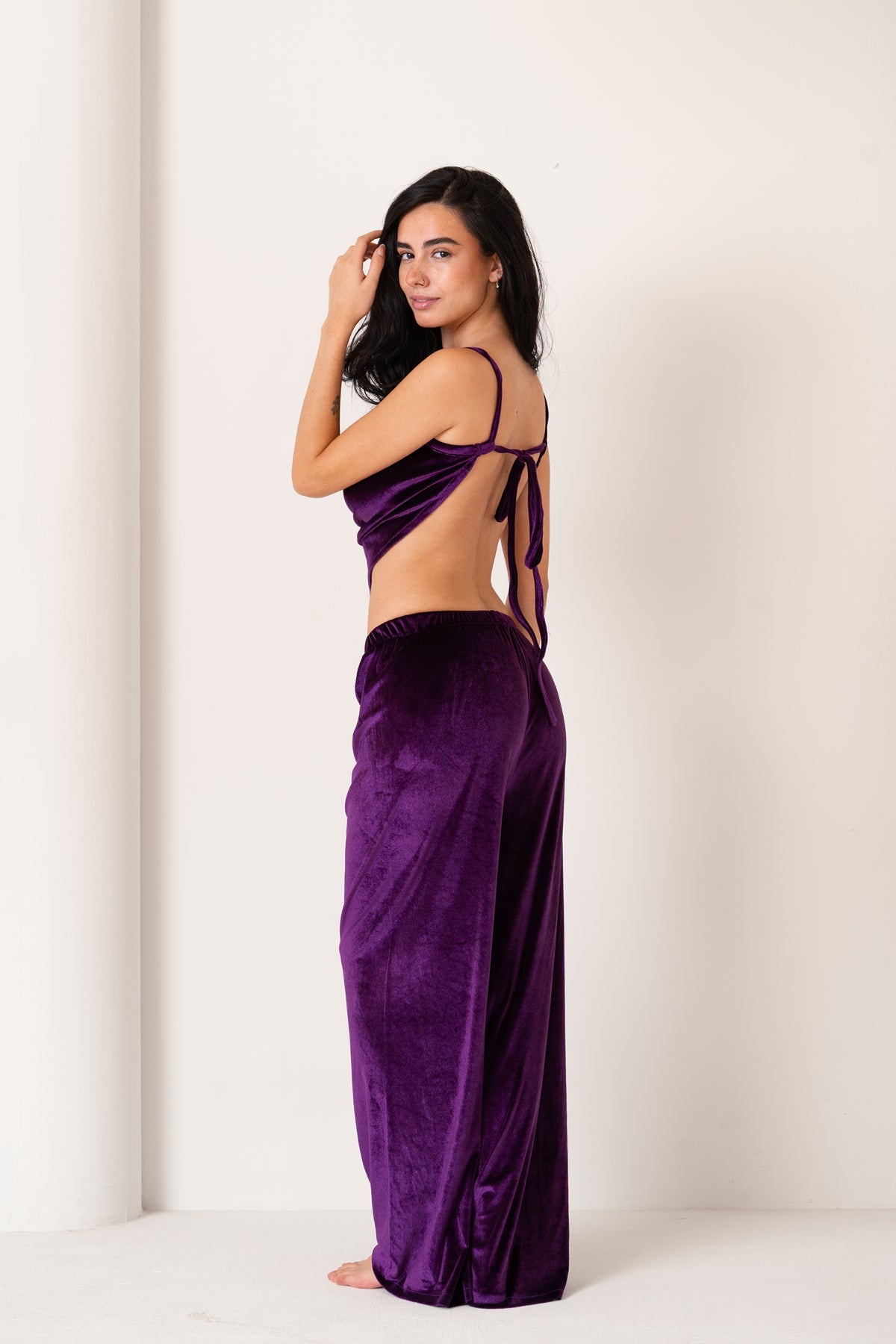 Grace Velvet Full Set | Dark Purple
