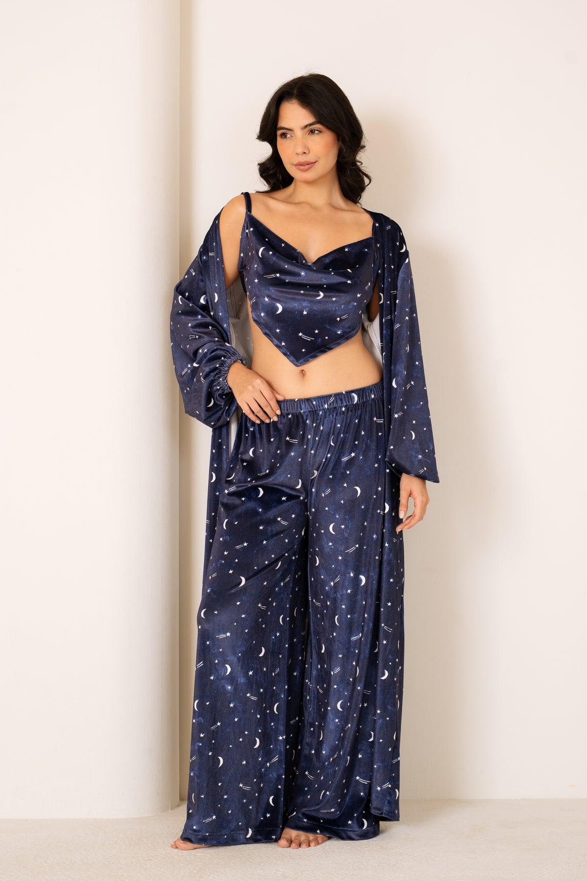 Starry Velvet | Long Robe Full Set
