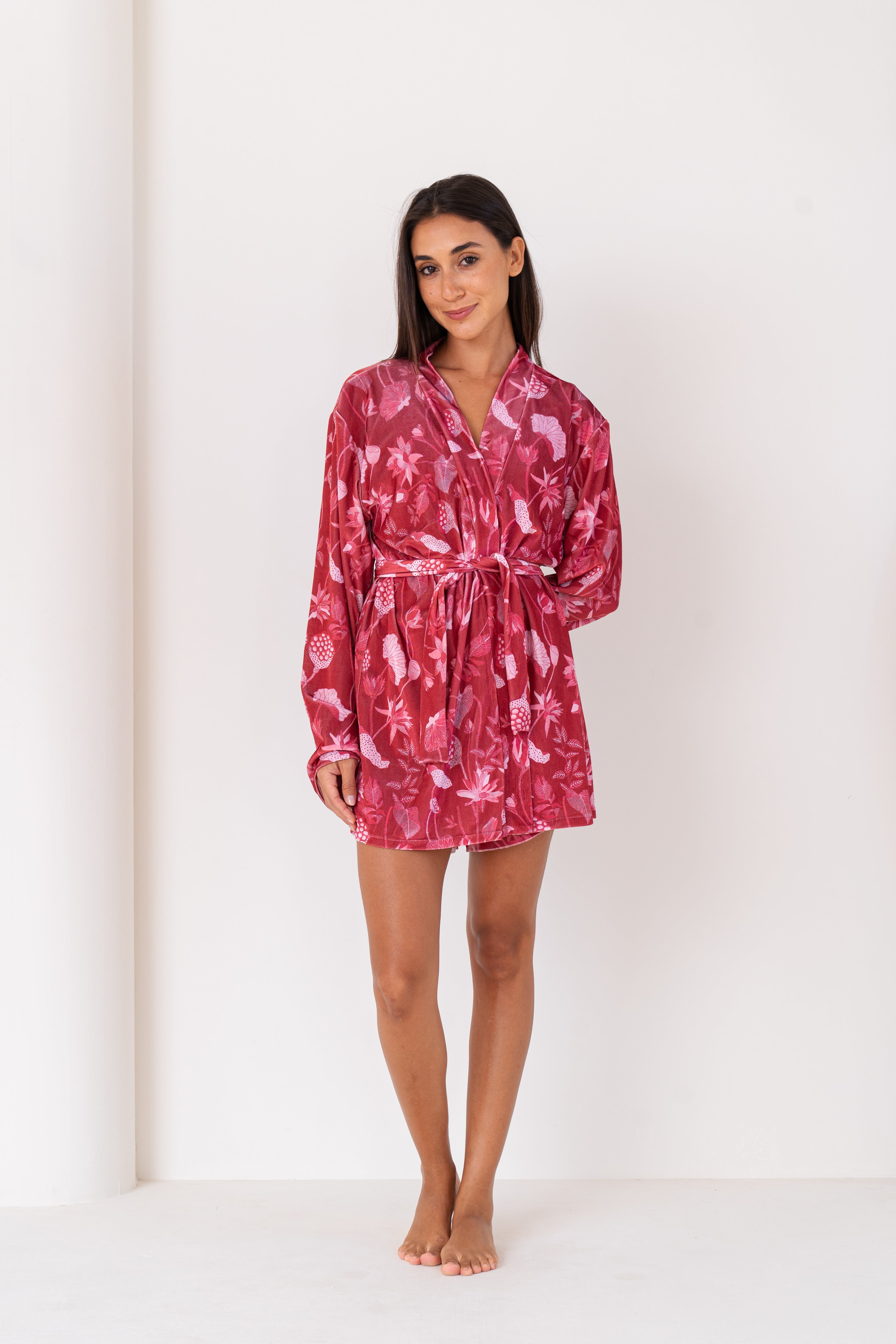 Rosy Velvet | Flowy Full Set