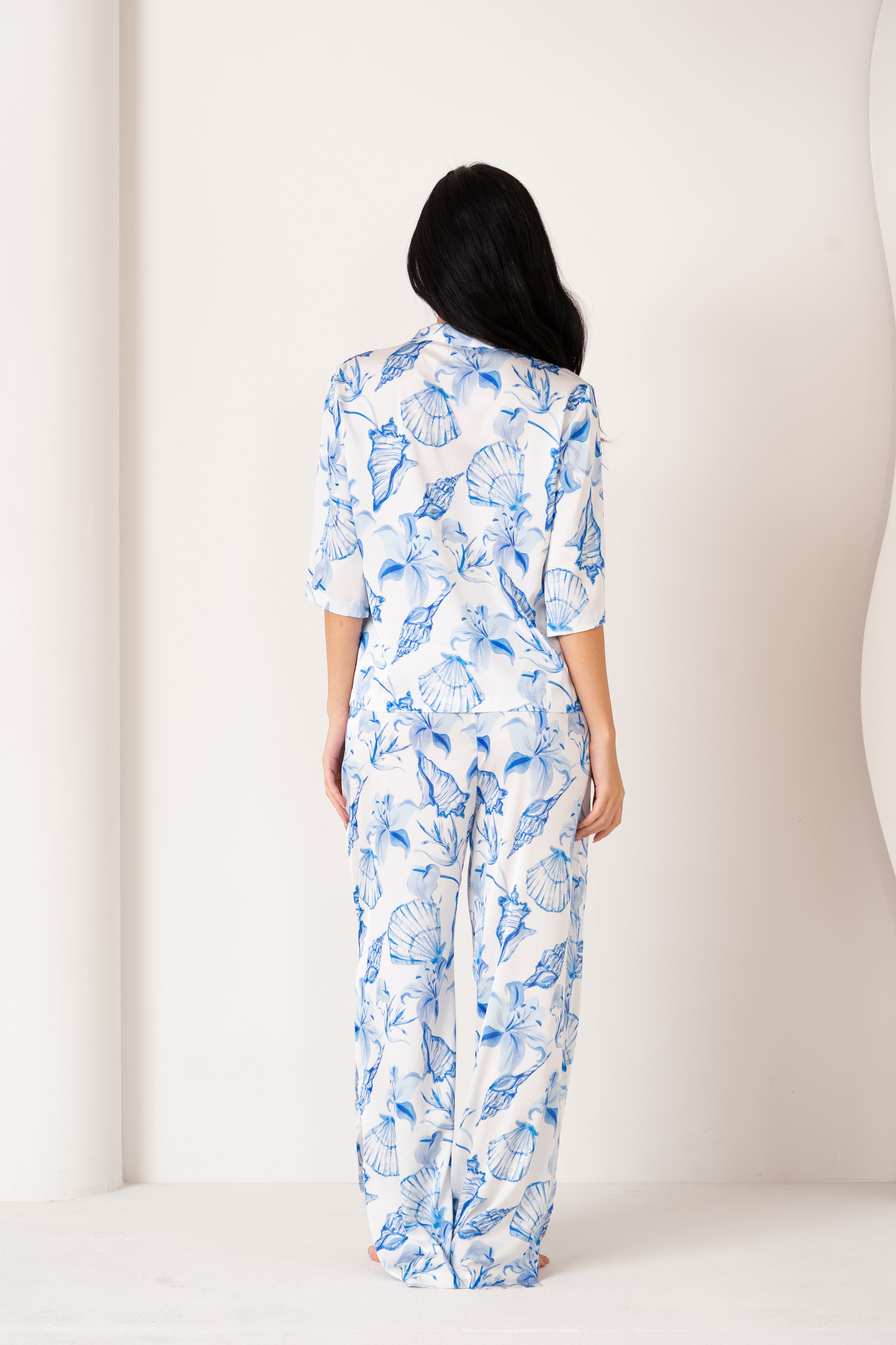 Blue Shell | Lounge Shirt Full Set