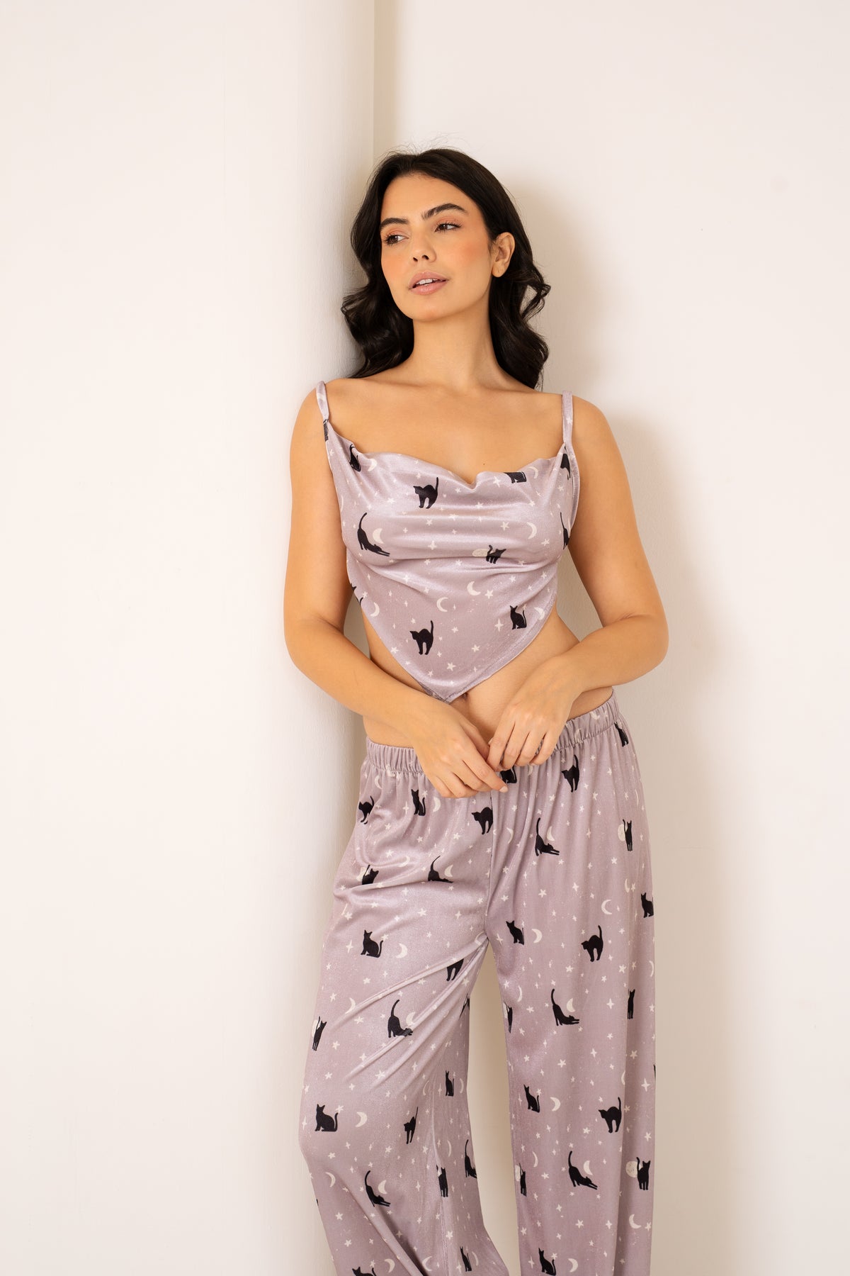 Moon Cats | Long Robe Full Set