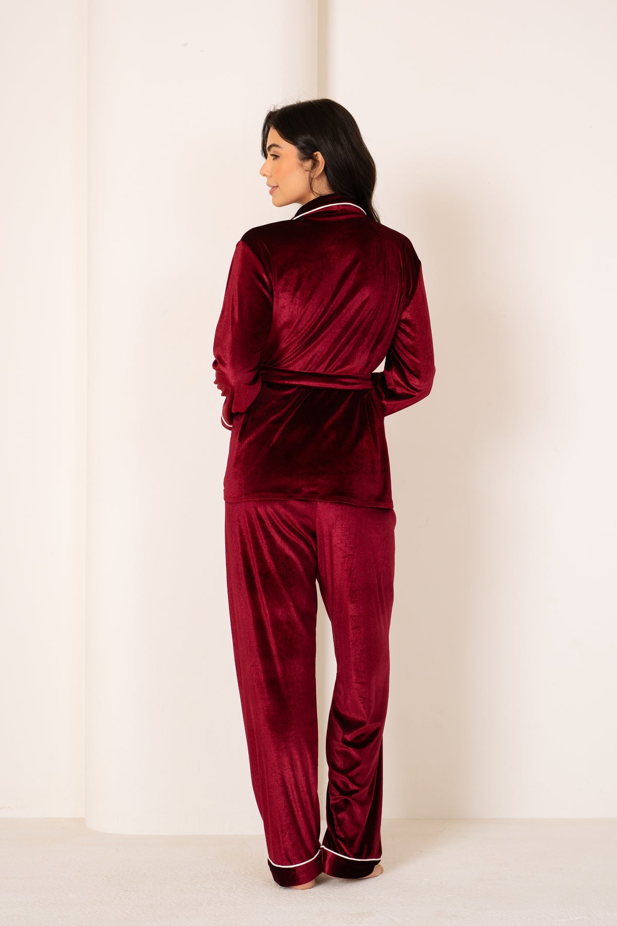 Velvet Muse Set | Burgundy