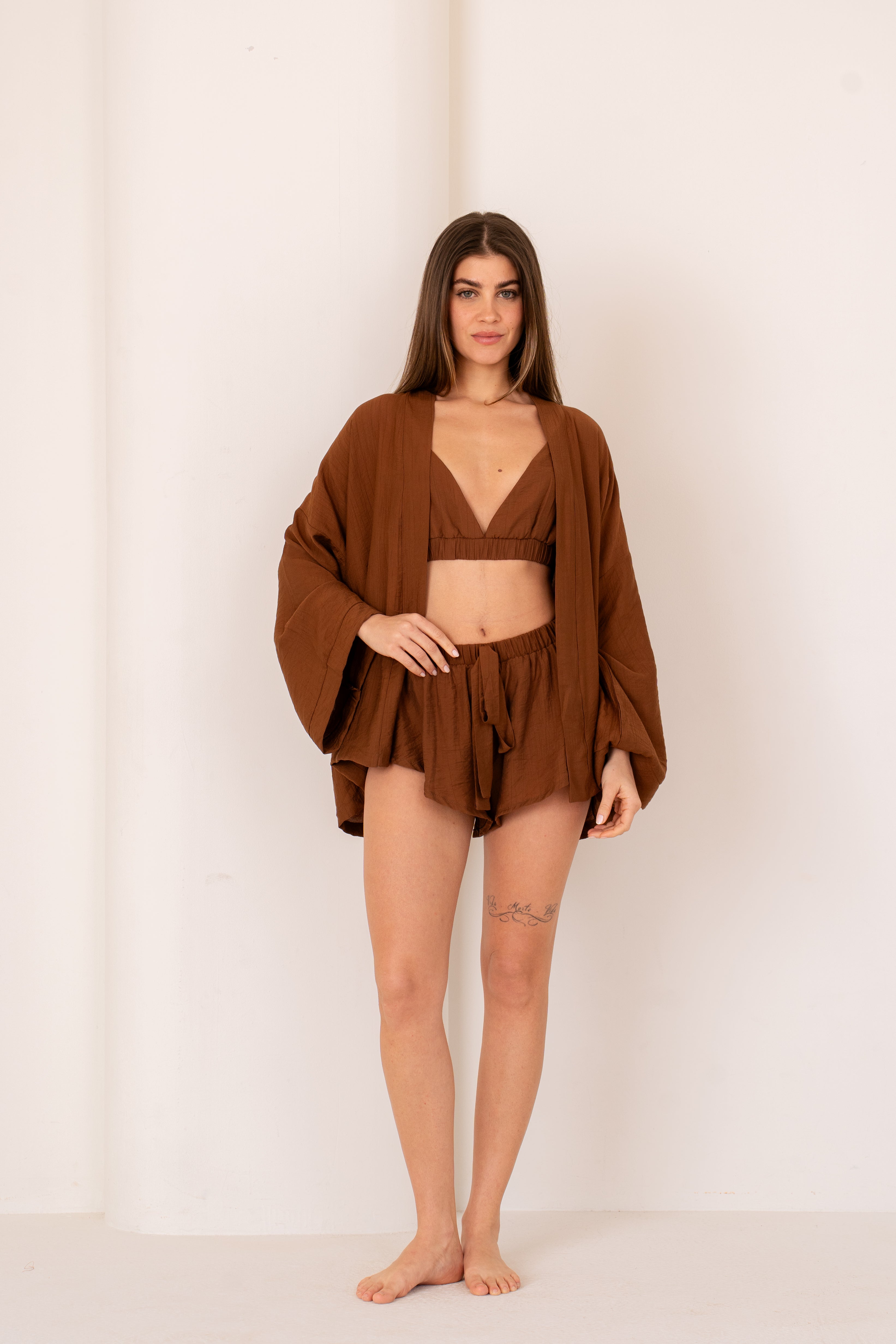 Warm Cumin | Flowy Full Set