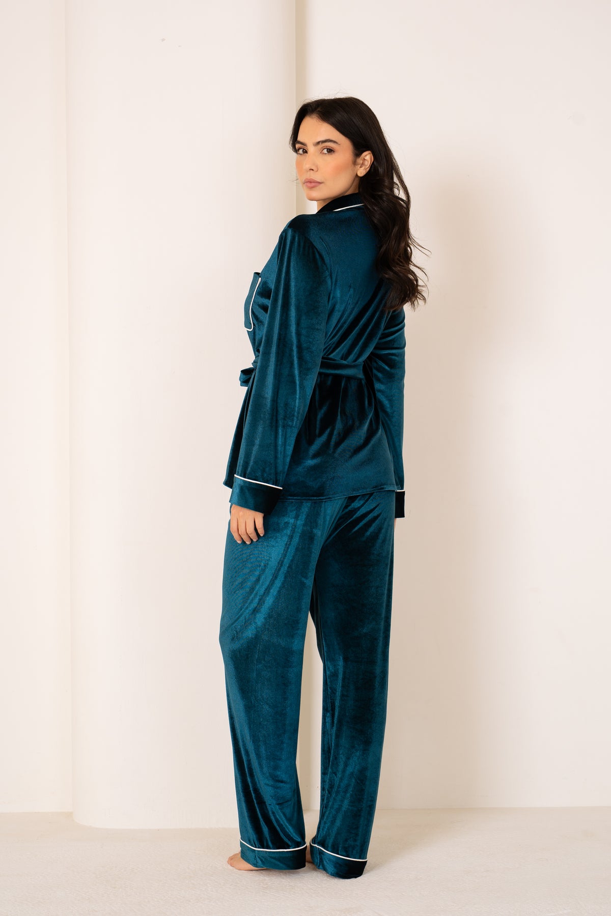 Velvet Muse Set | Teal Green