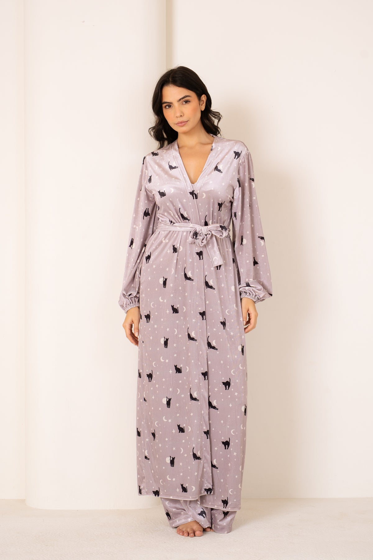 Moon Cats | Long Robe Full Set