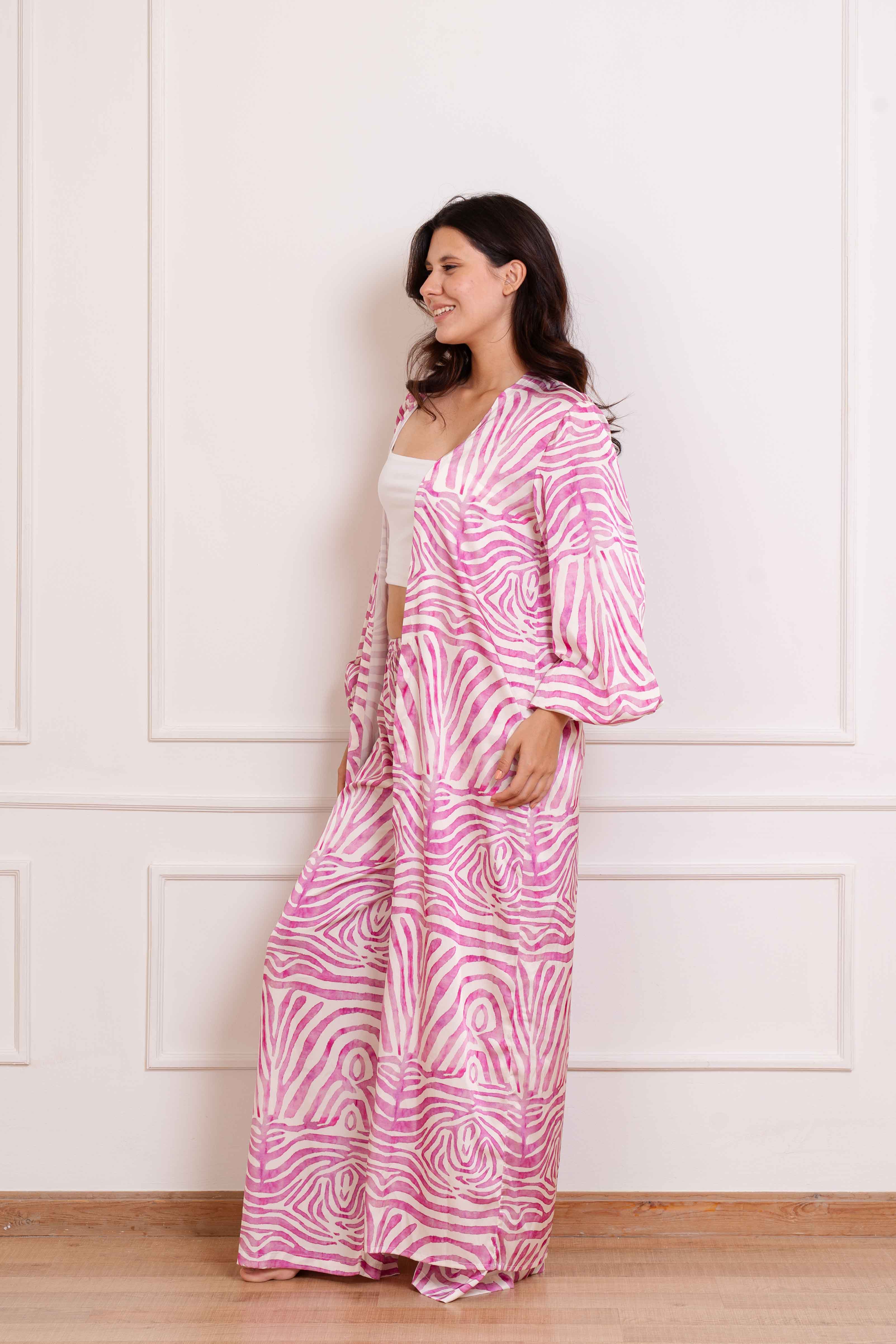 Orchid Lines | Long Robe Full Set