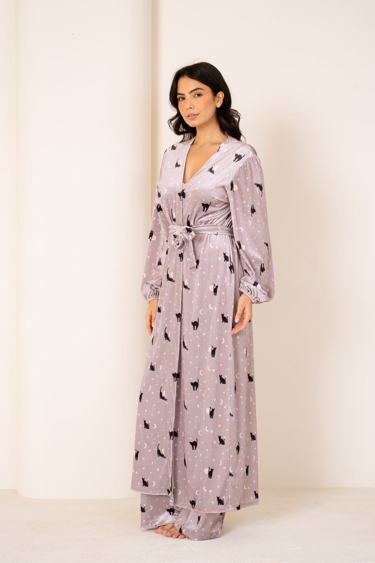 Moon Cats | Long Robe Full Set
