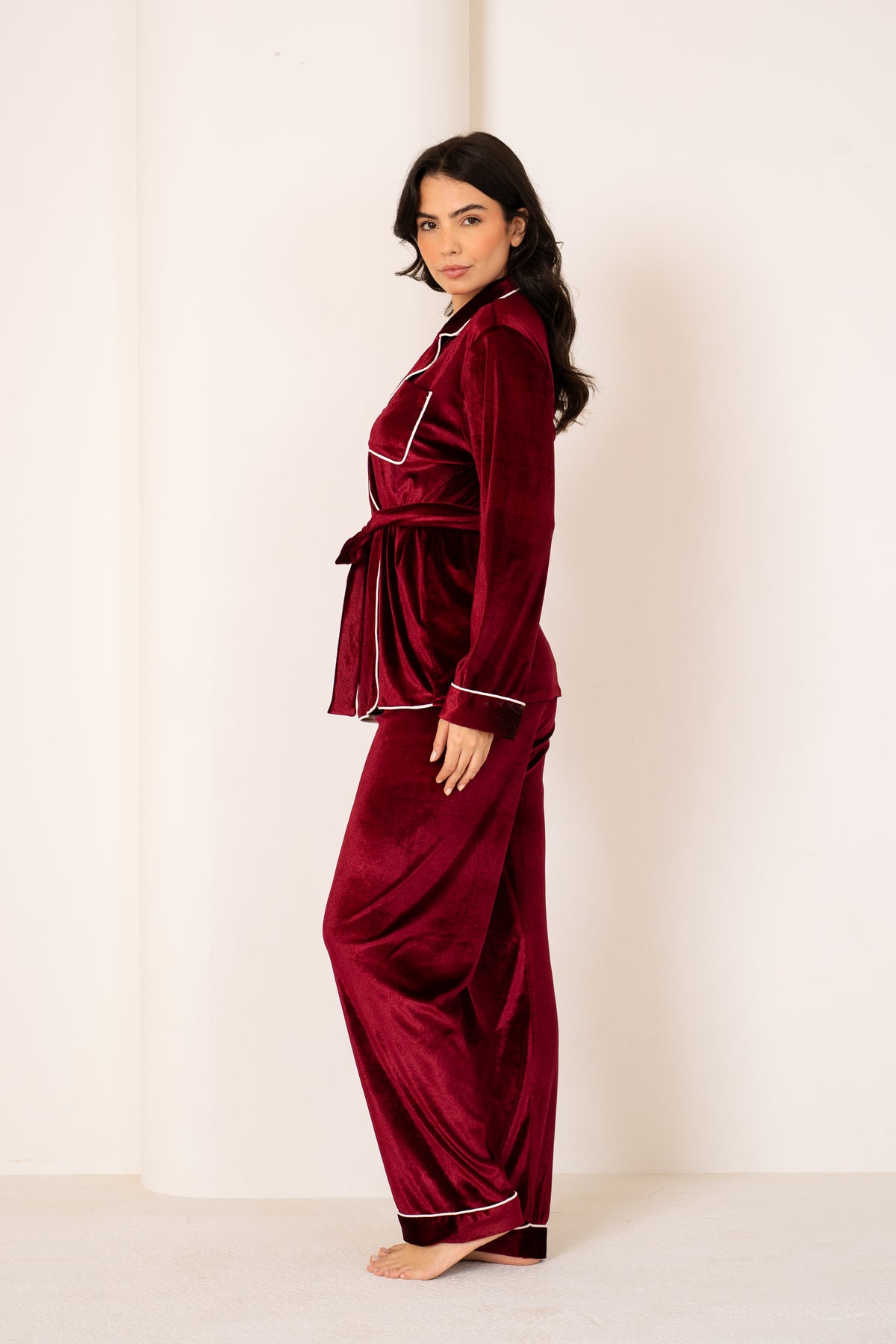 Velvet Muse Set | Burgundy