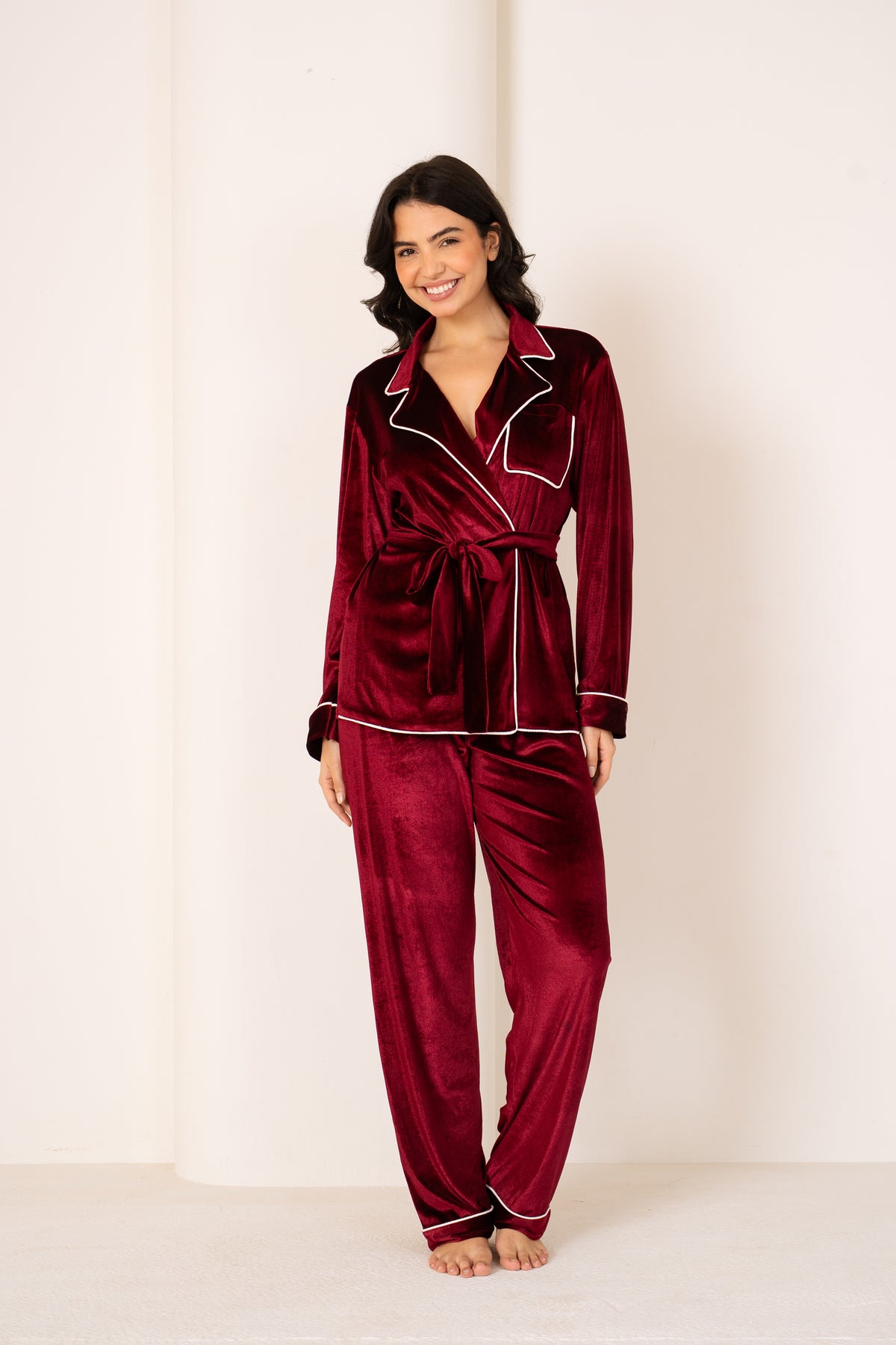 Velvet Muse Set | Burgundy
