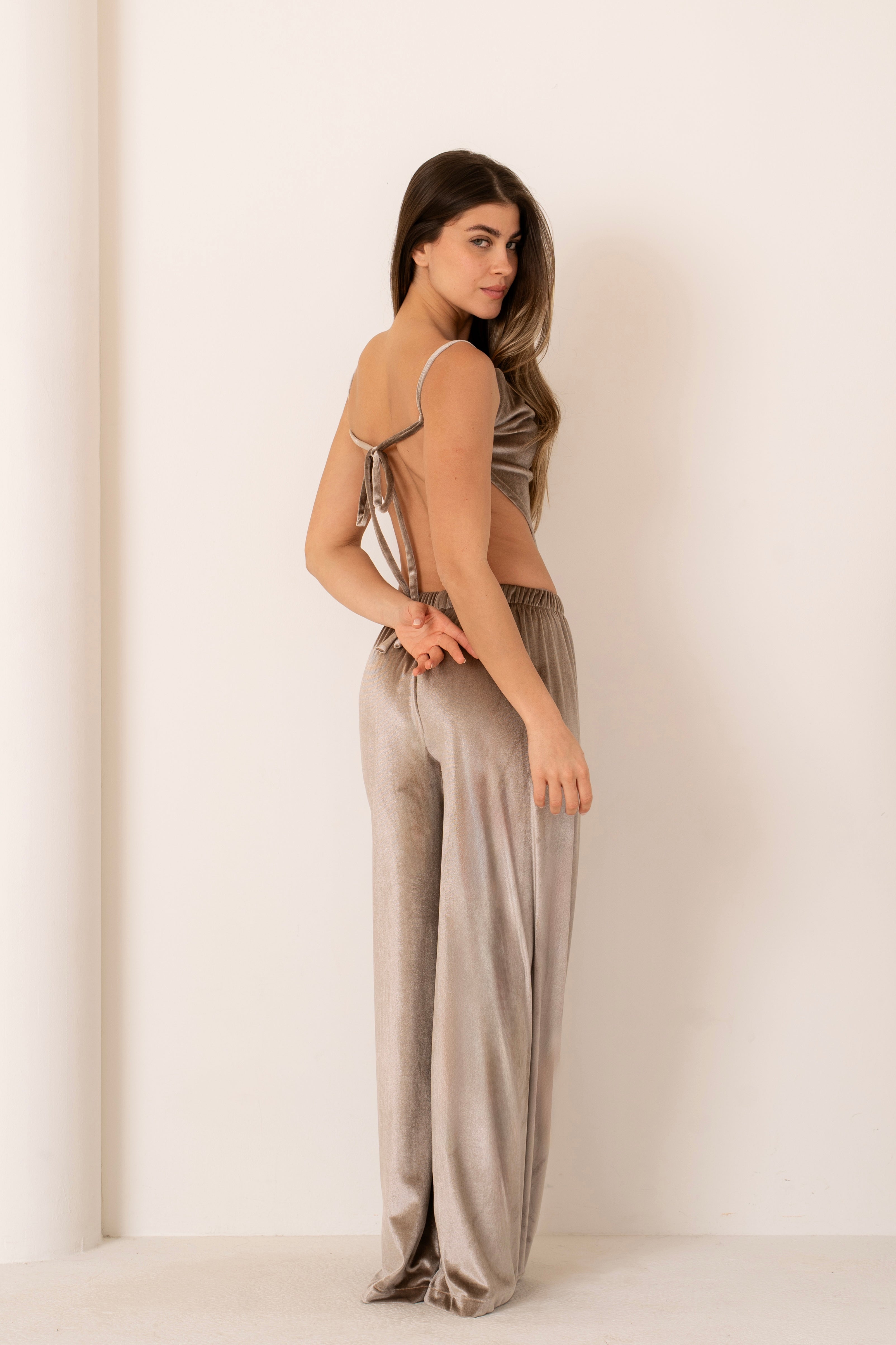 Grace Velvet Full Set | Champagne