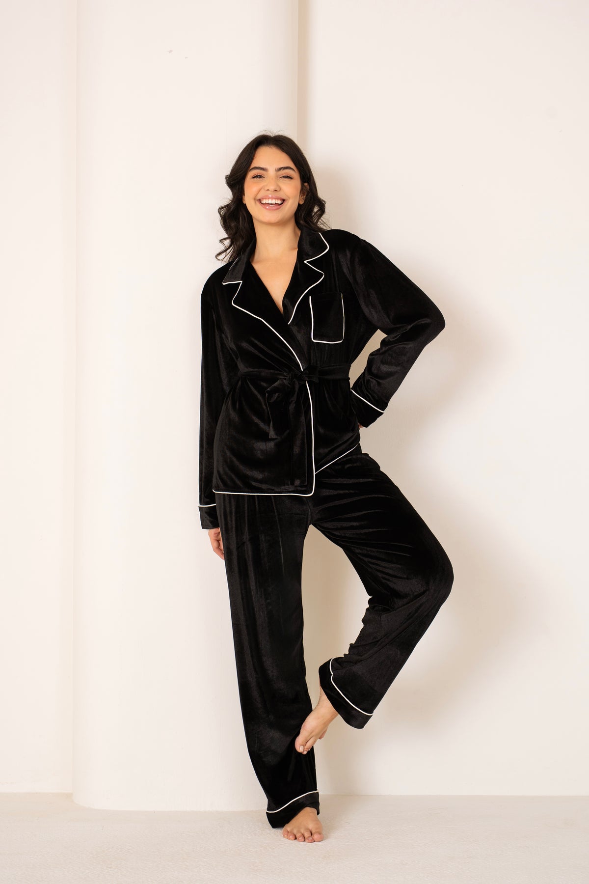 Velvet Muse Set | Black
