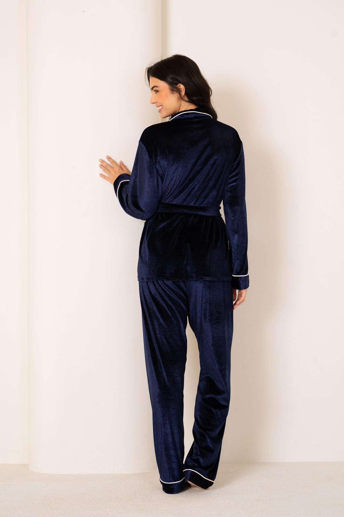 Velvet Muse Set | Navy