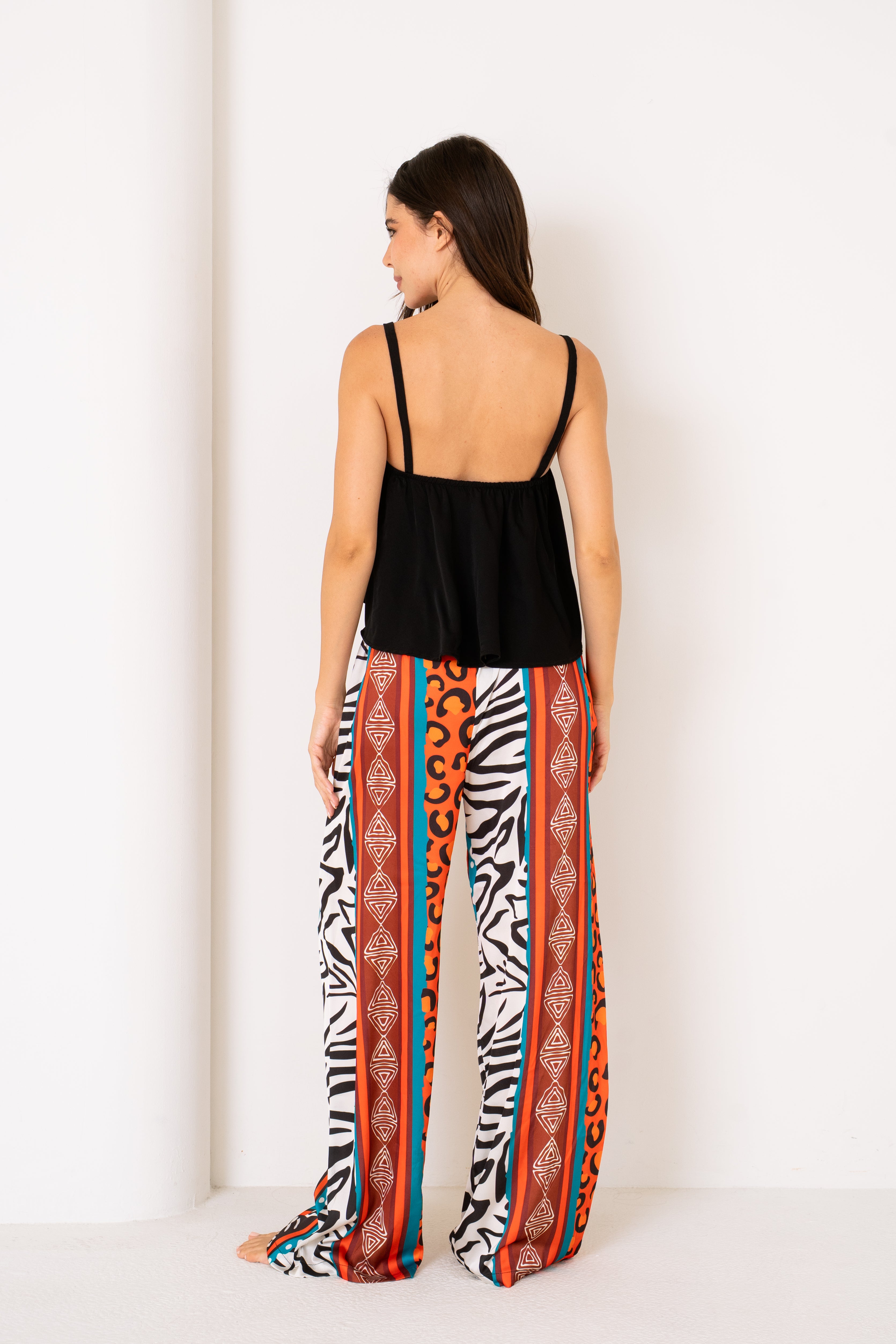 Safari Chic | Ruffle Top And Pants Only