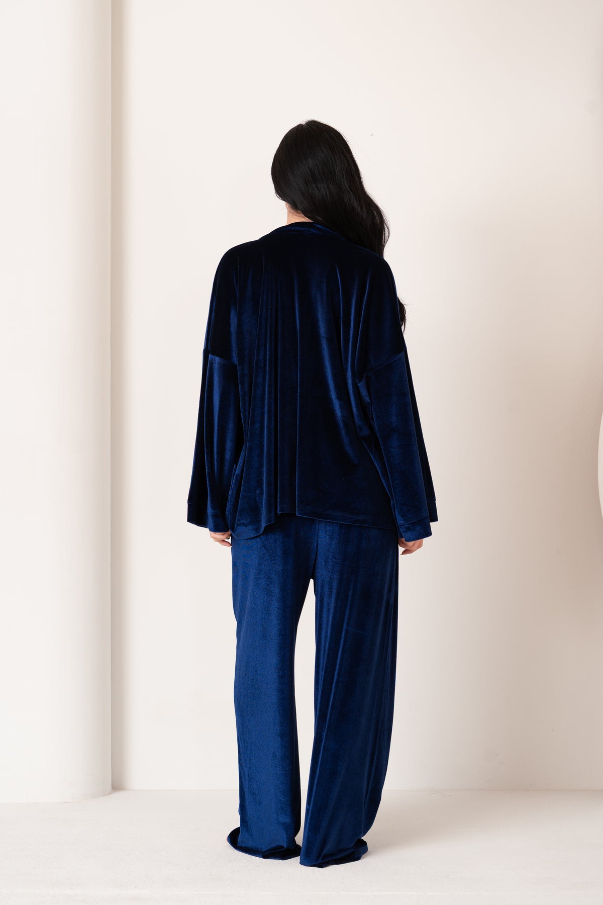 Charm Velvet Full Set | Navy