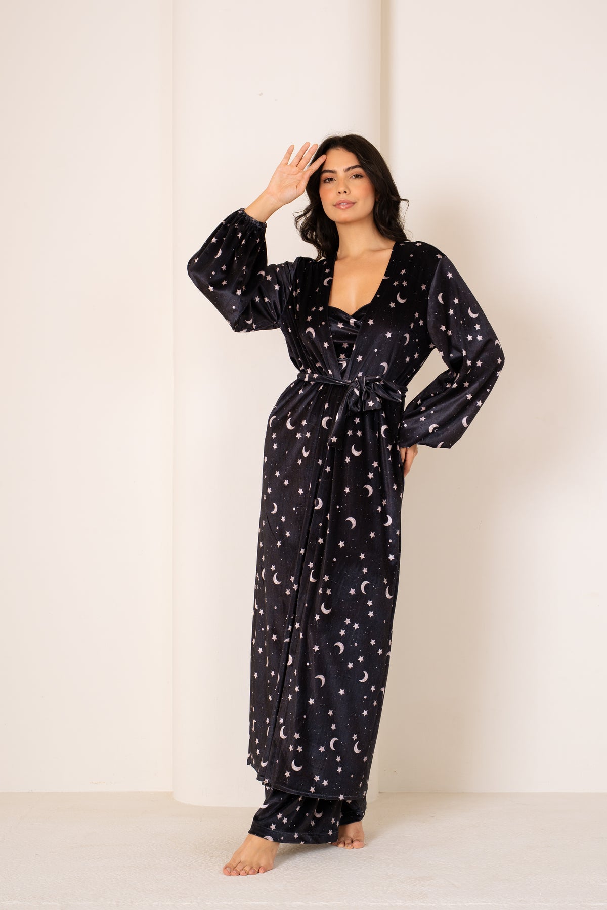 Celestial Glow | Long Robe Full Set