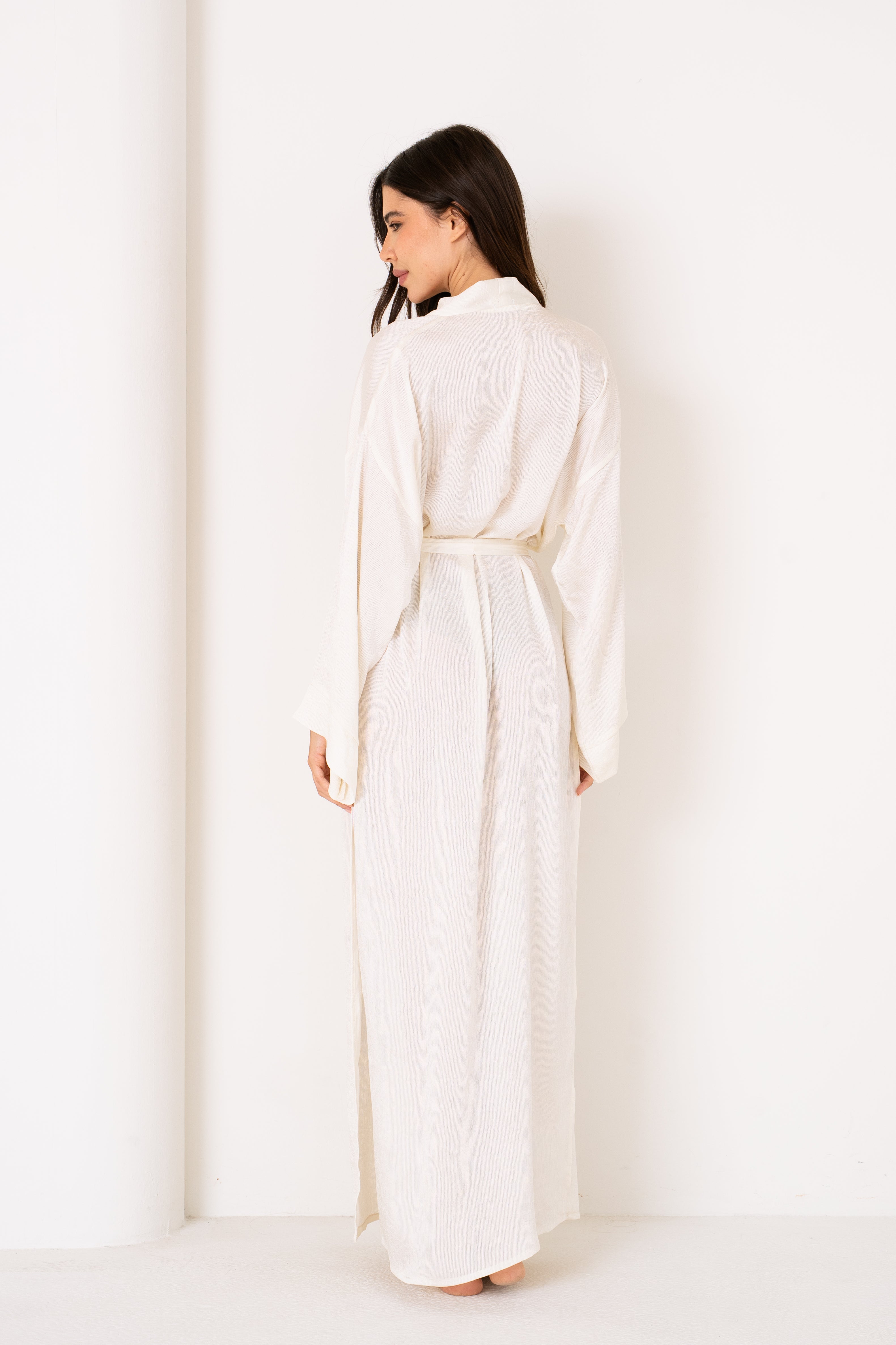 Crème Touch | Selene Slit Long Robe