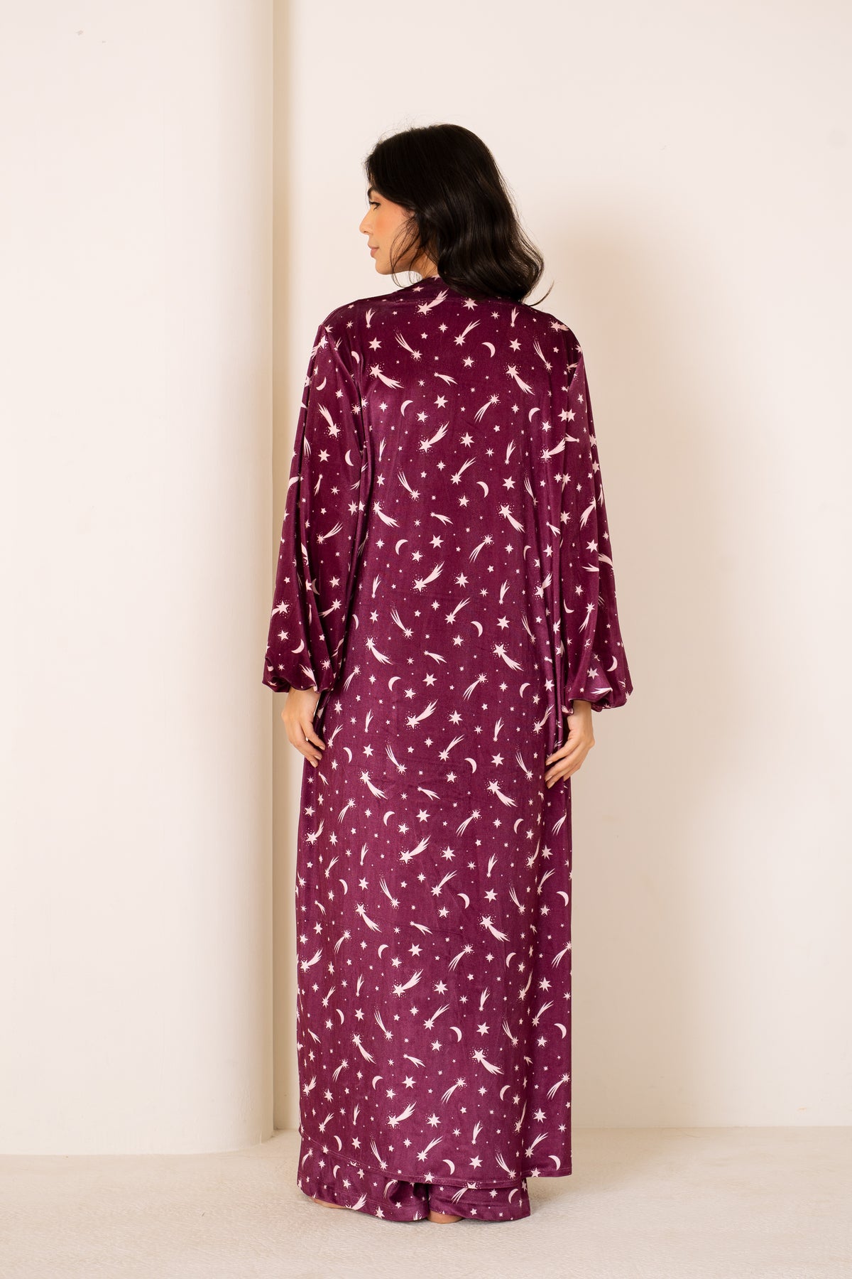 Berry Galaxy | Long Robe Full Set