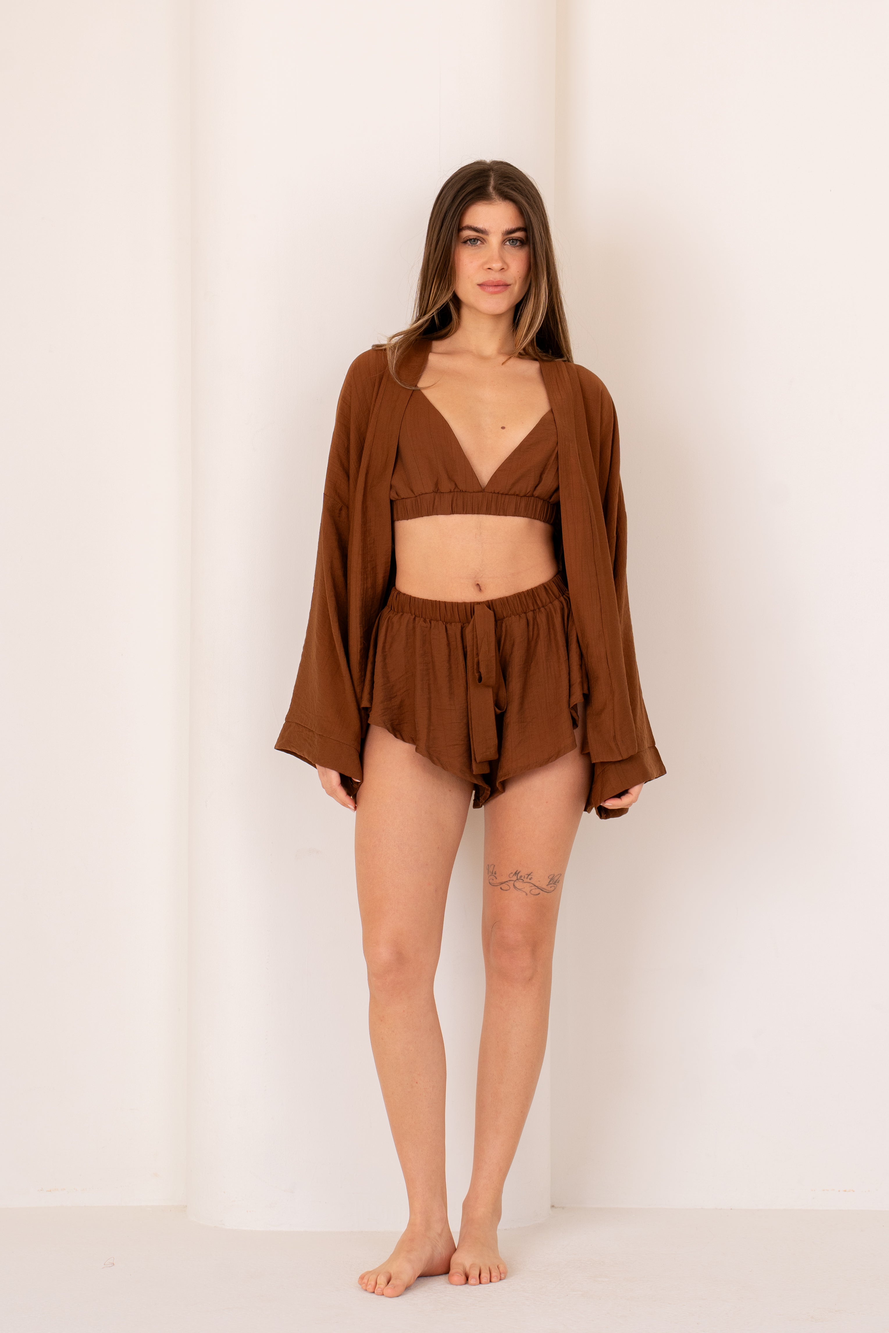 Warm Cumin | Flowy Full Set