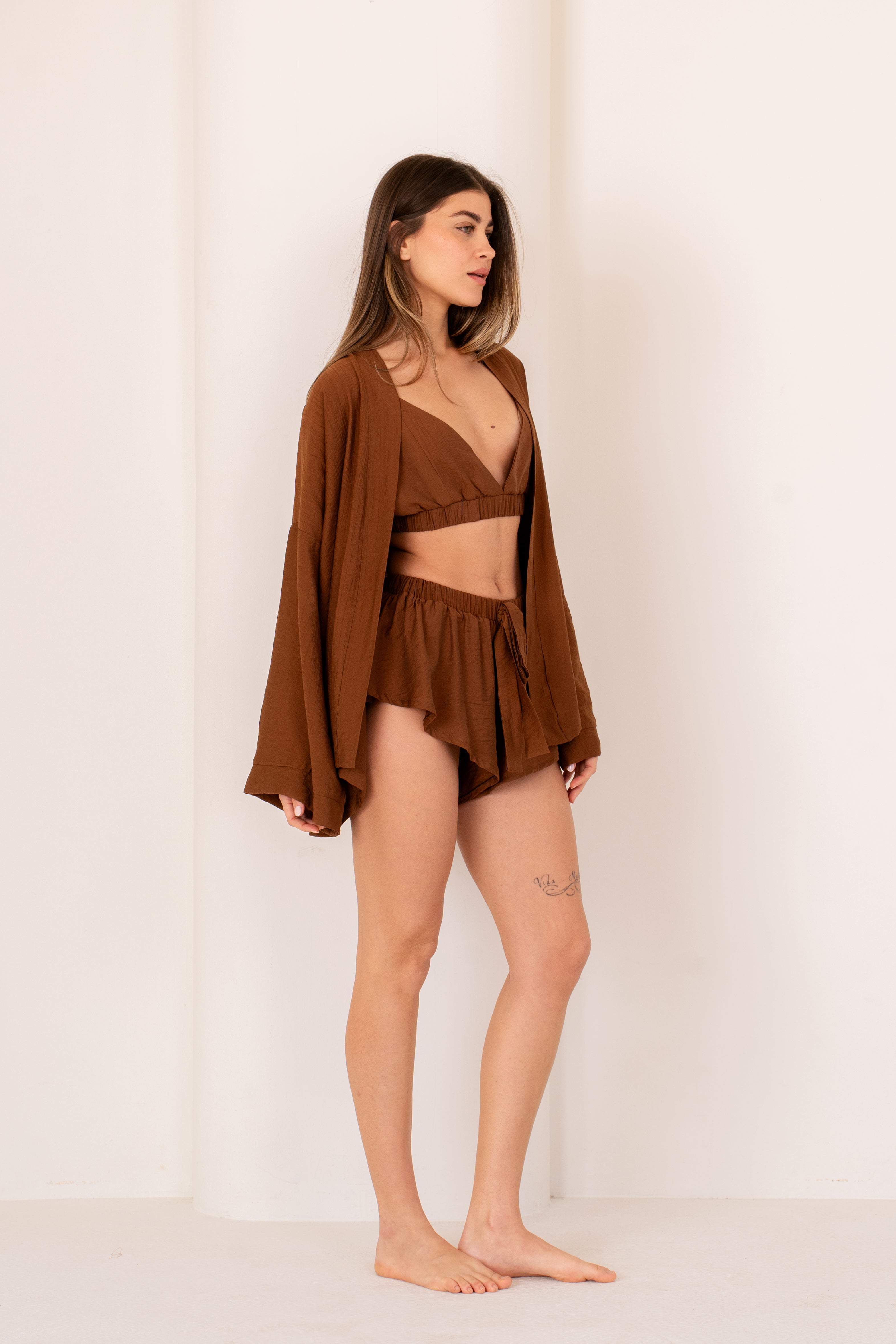 Warm Cumin | Flowy Full Set