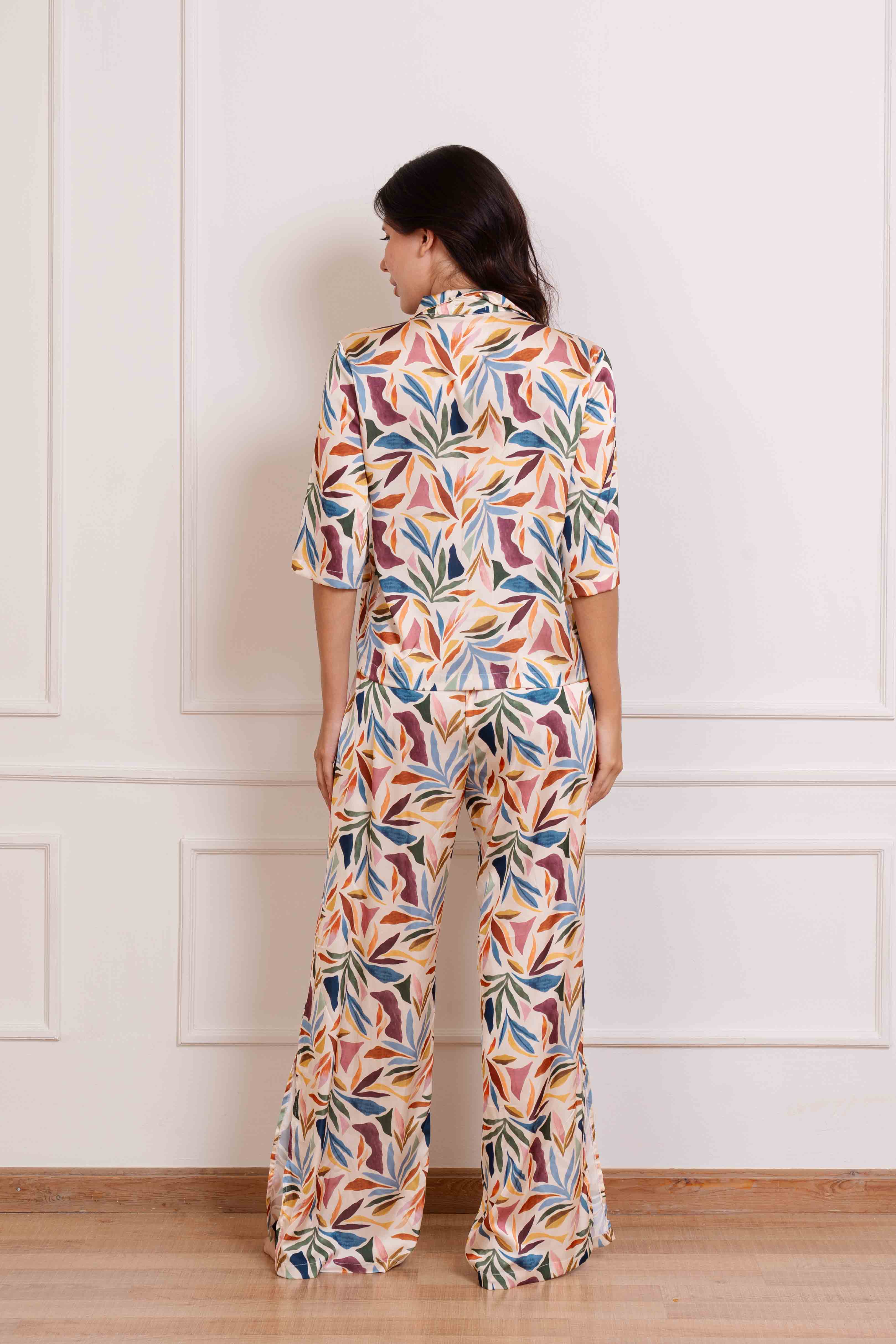 Autumn Breeze | Lounge Shirt Full Set