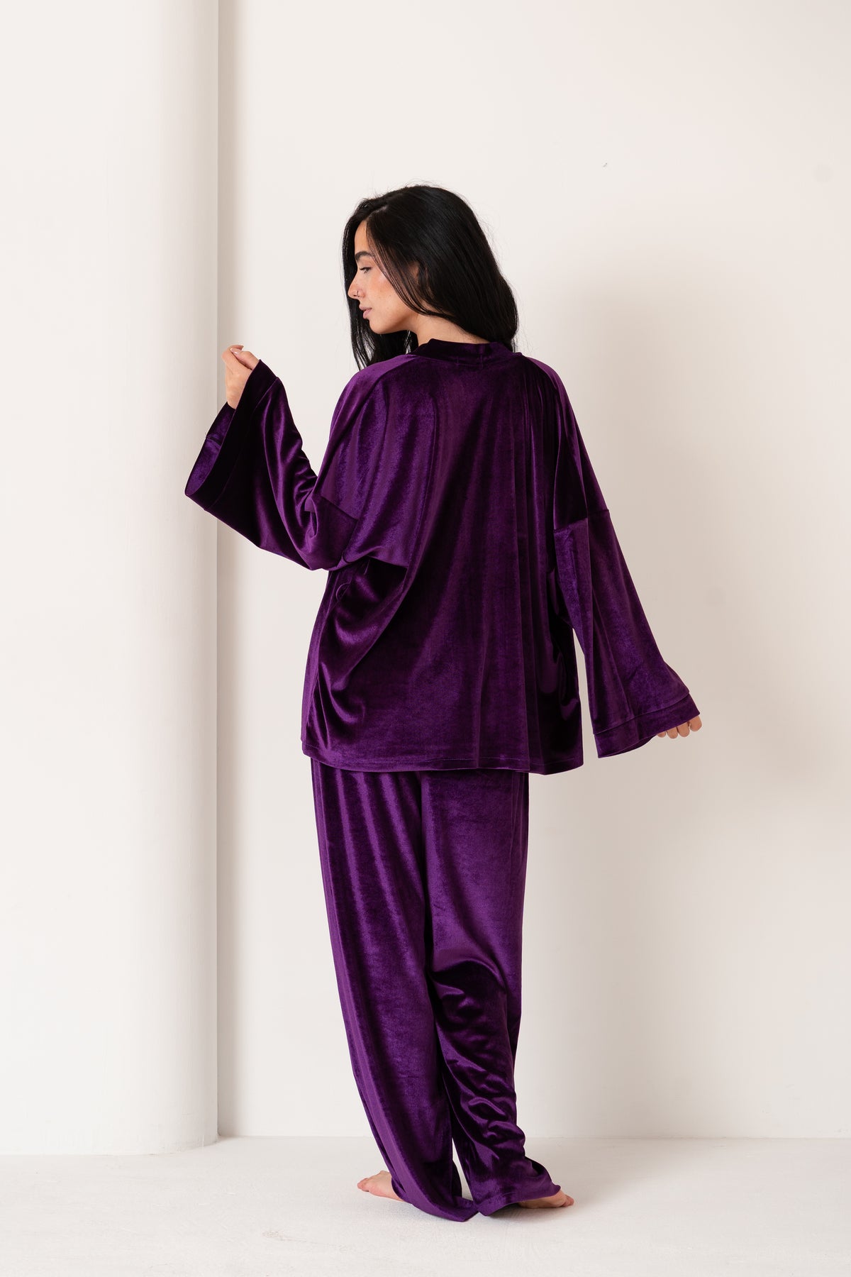 Charm Velvet Full Set | Dark Purple