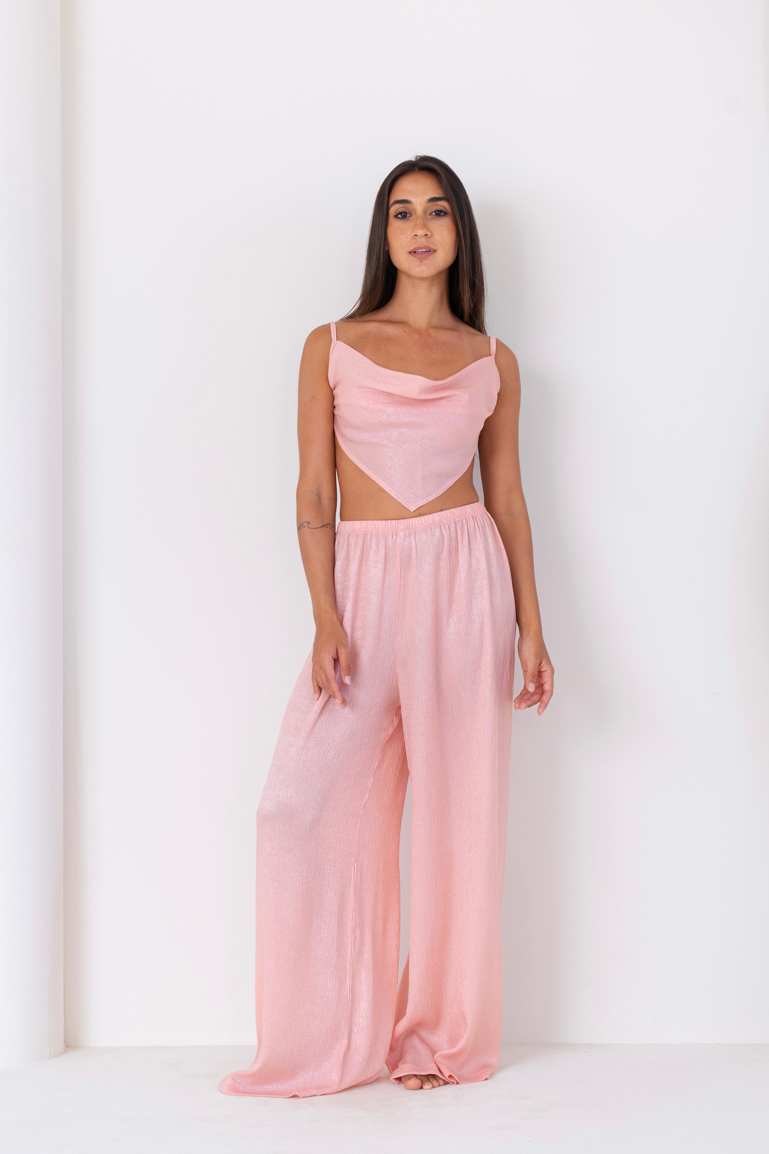 Soft Coral | Long Robe Full Set