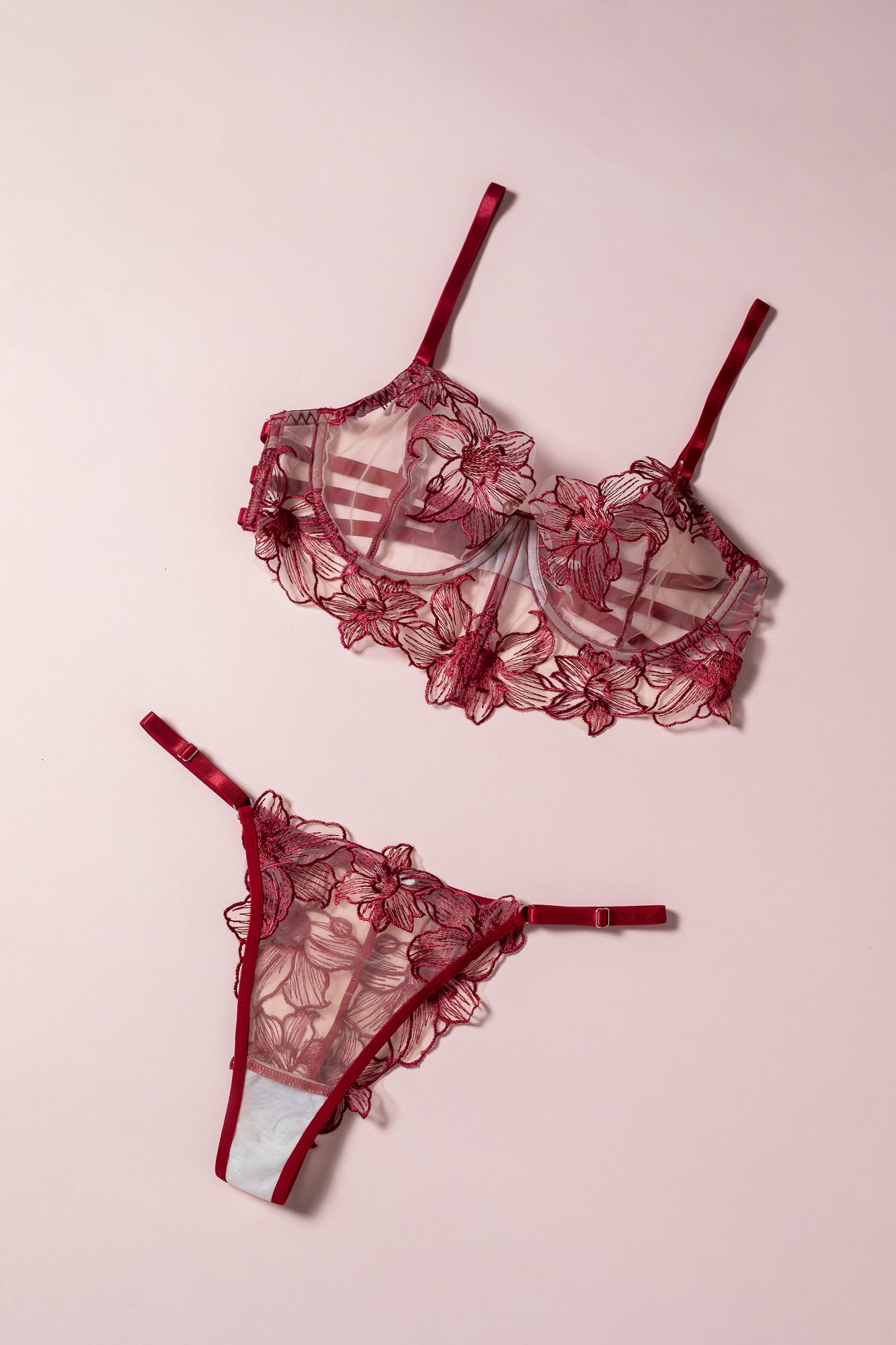 Crimson Fleur Set