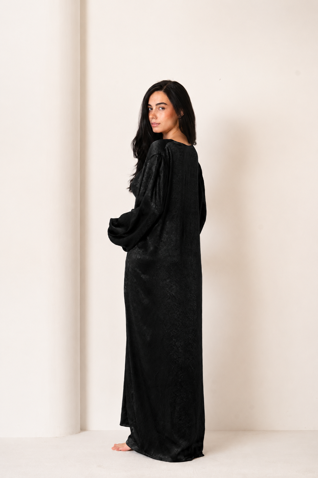 Black Admire | Long Robe Full Set