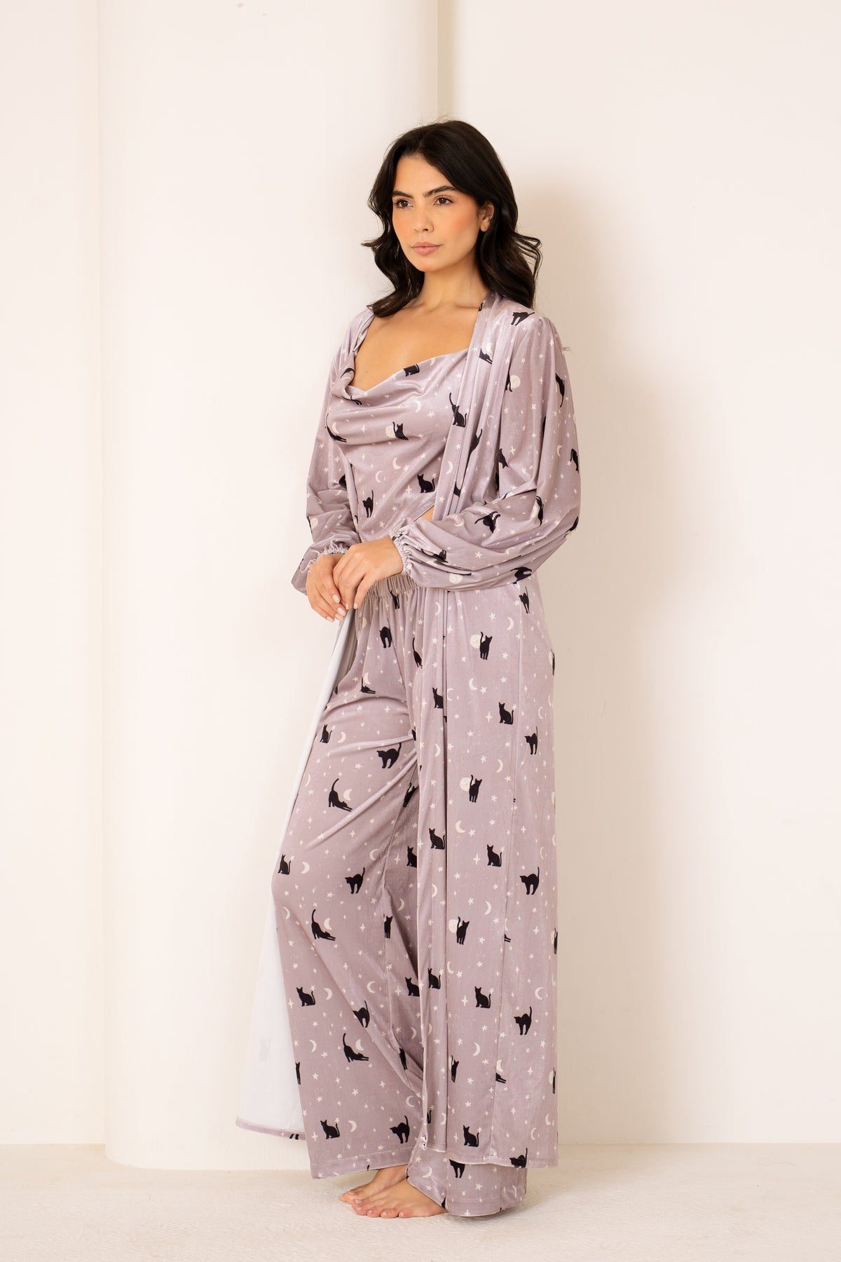 Moon Cats | Long Robe Full Set