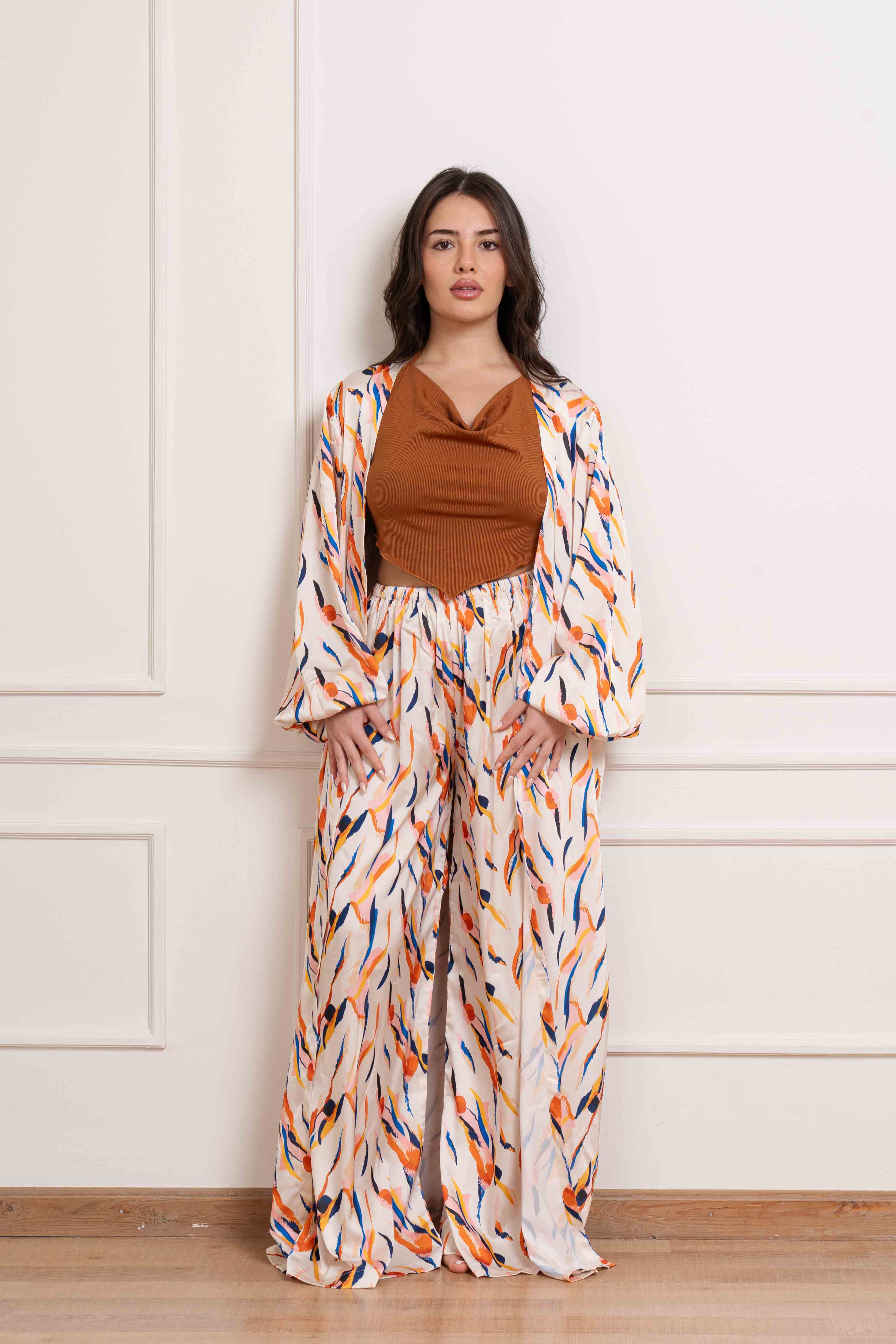 Sunset Motion | Long Robe Full Set