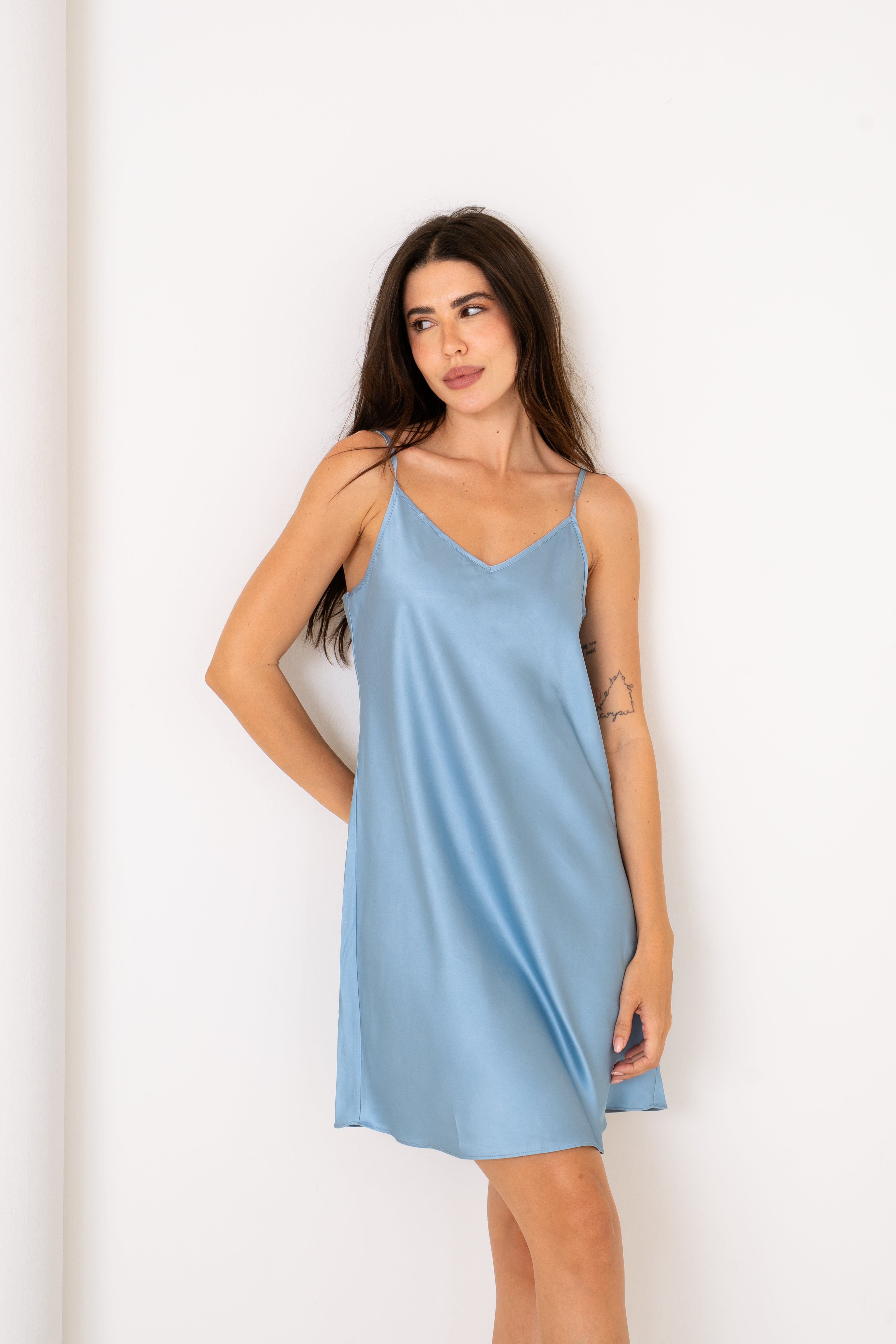 Baby Blue | Mila Night Dress