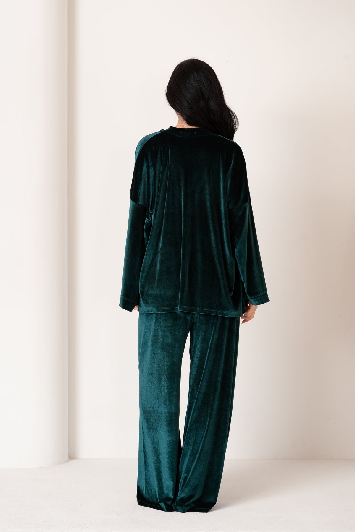 Charm Velvet Full Set | Dark Green