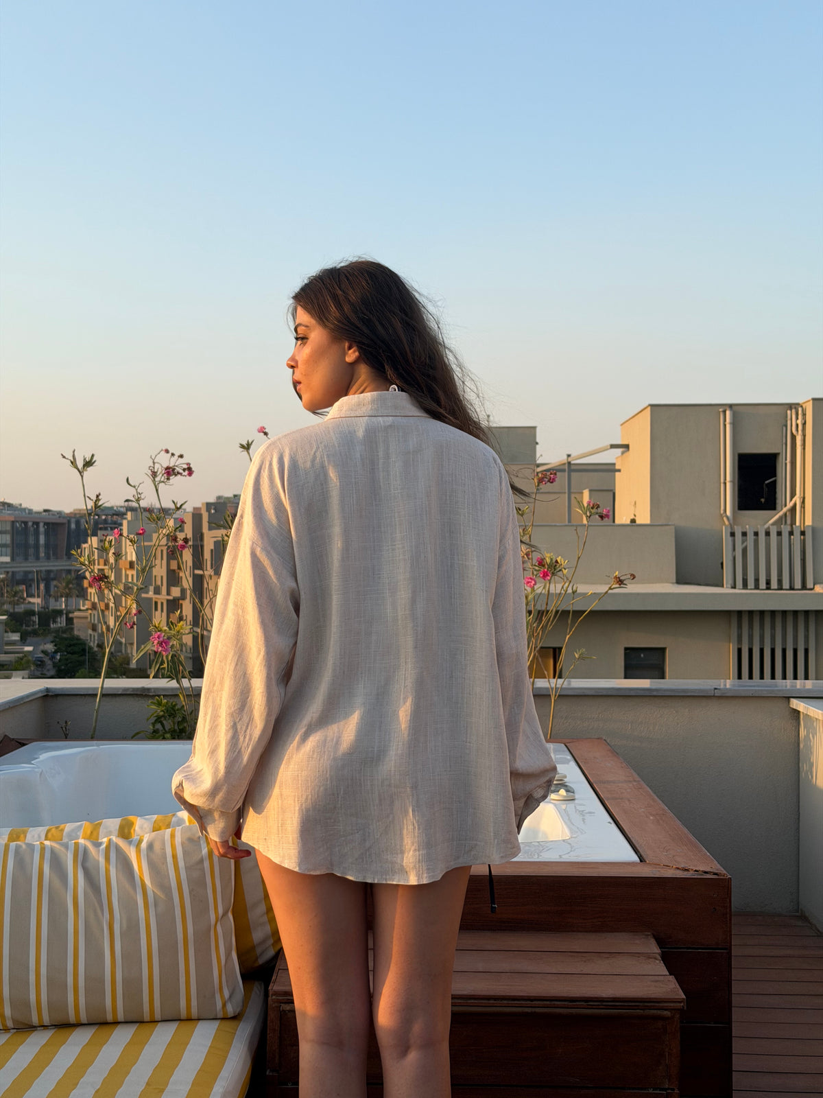 The Golden Hour Linen Shirt