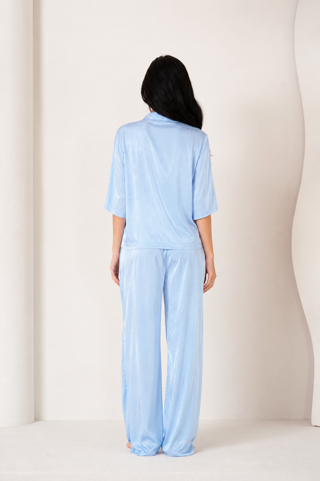 Blue Haze | Lounge Shirt Full Set