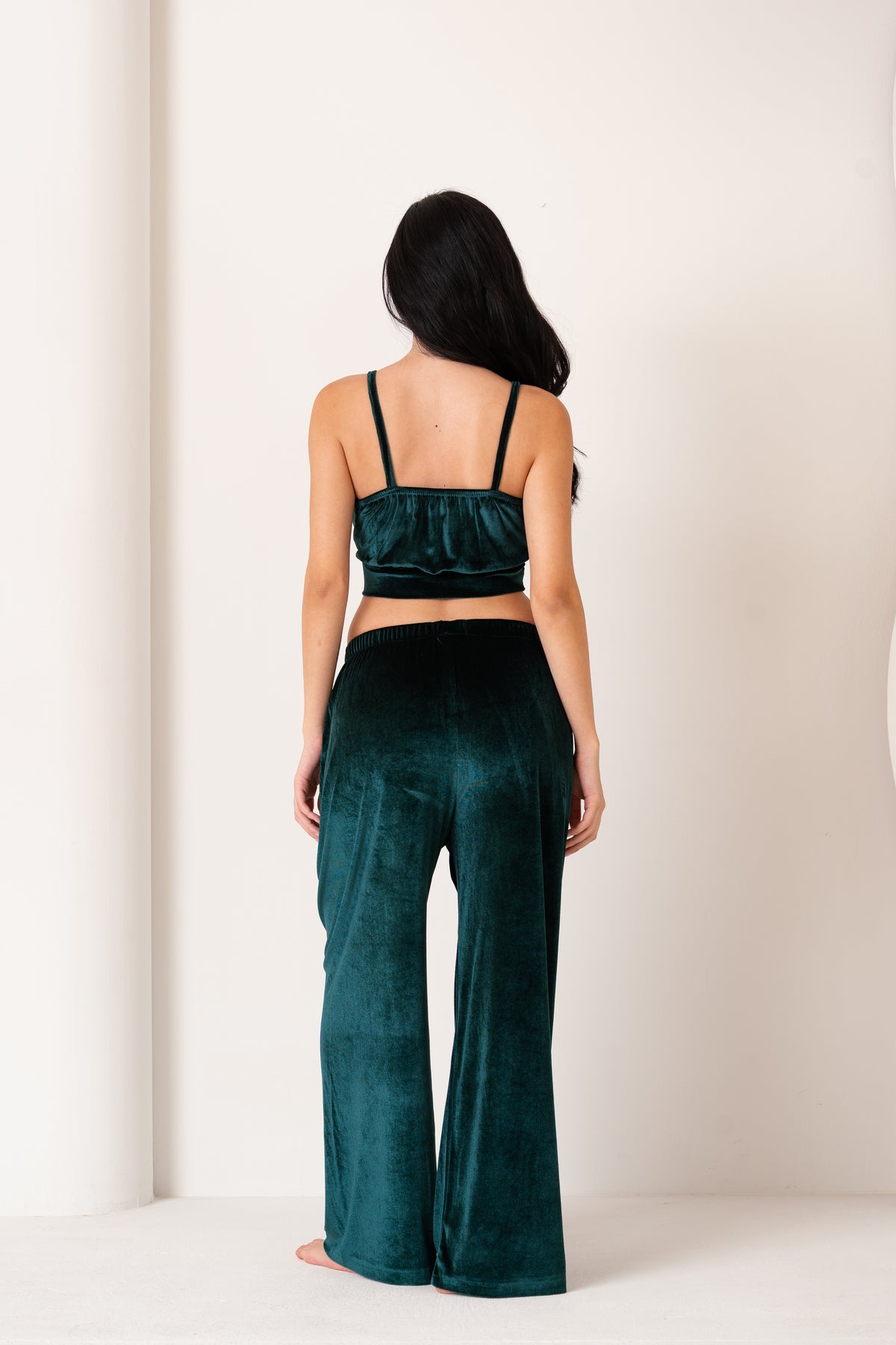 Charm Velvet Full Set | Dark Green