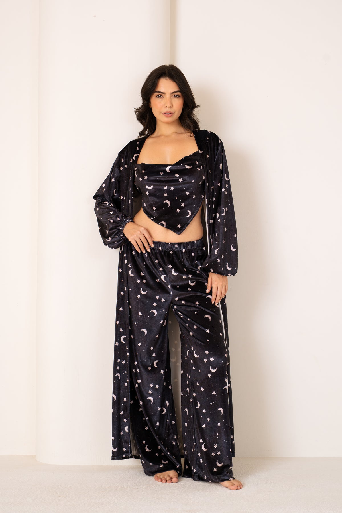 Celestial Glow | Long Robe Full Set