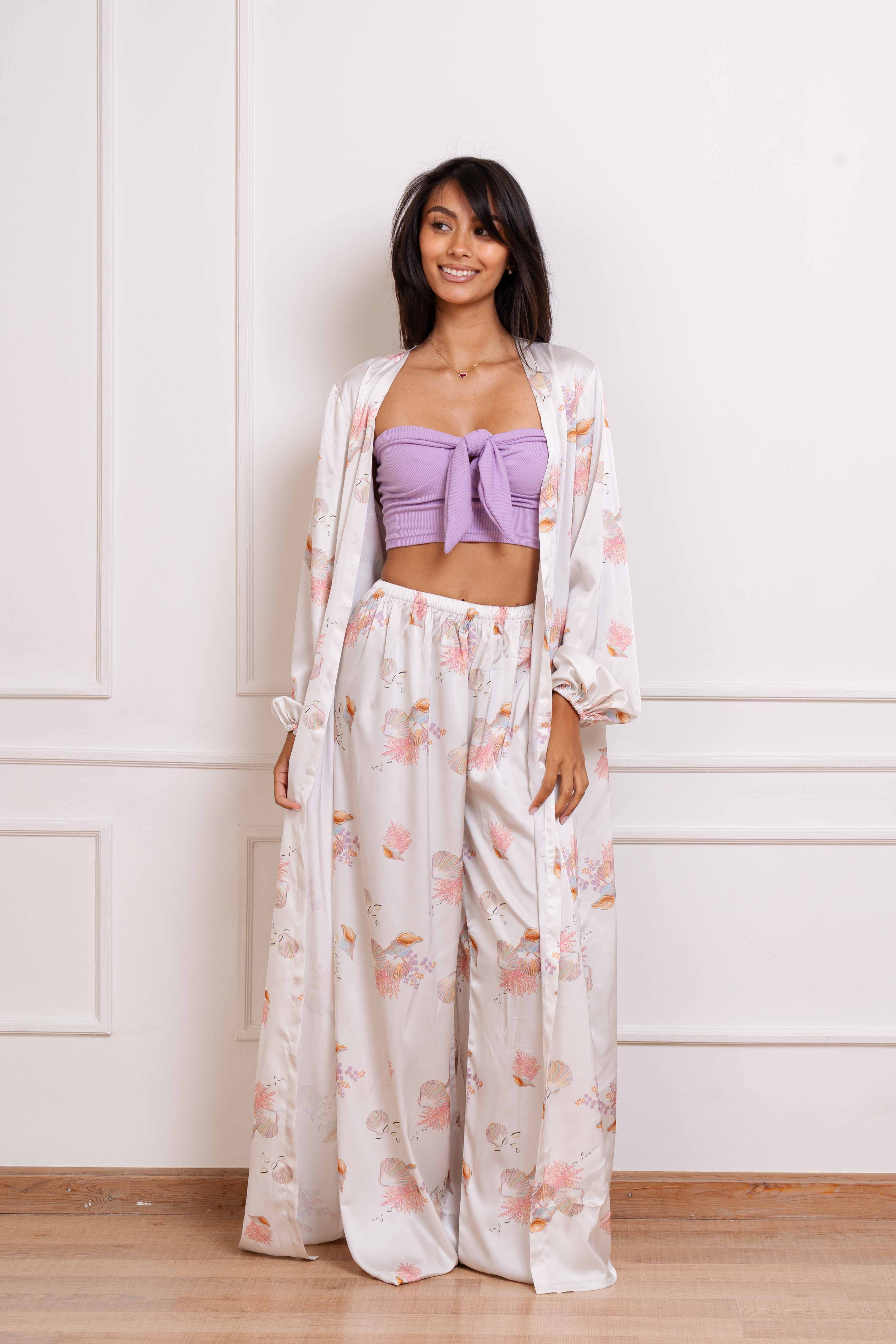 Blush Shore | Long Robe Only