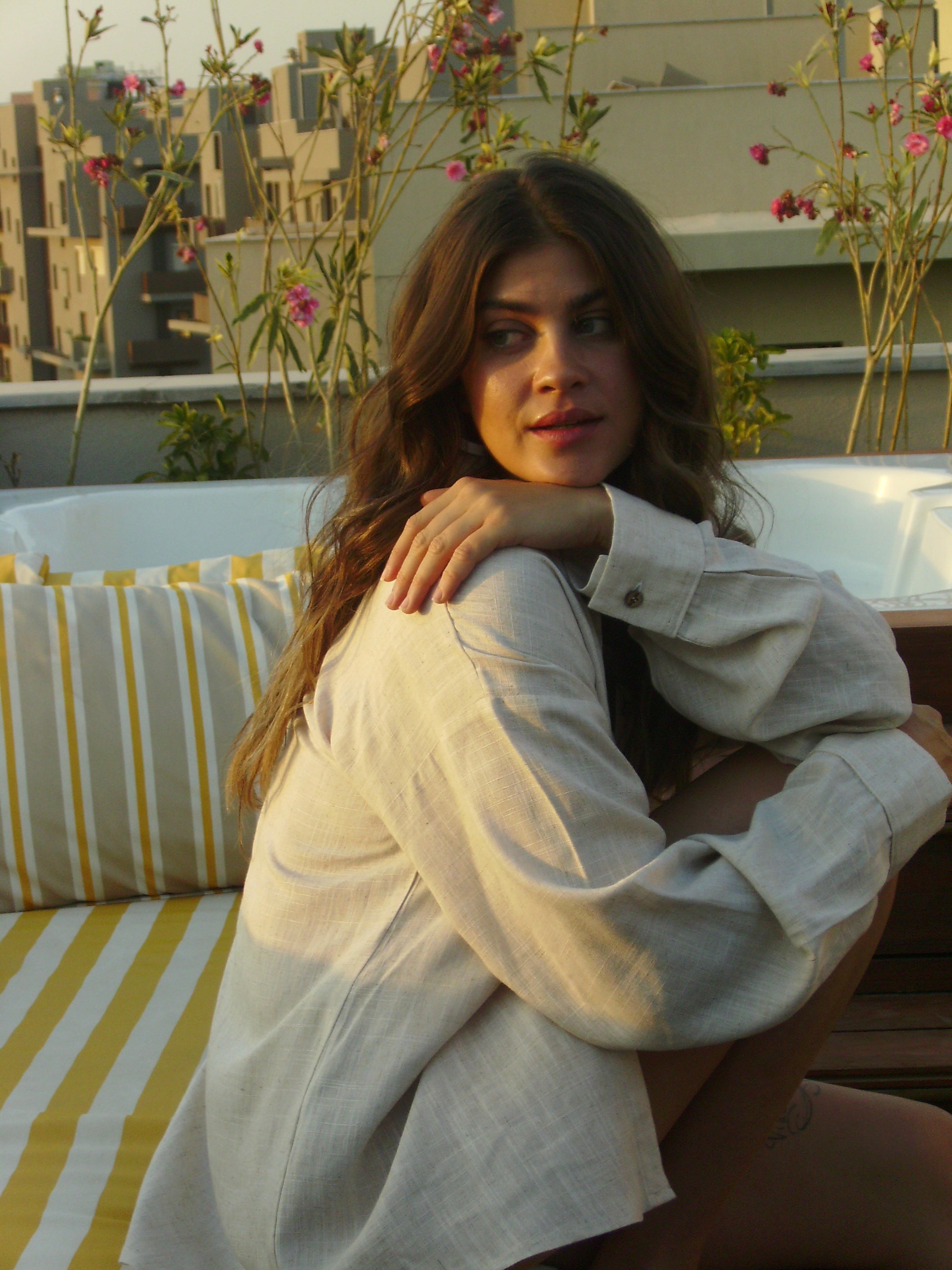 The Golden Hour Linen Shirt