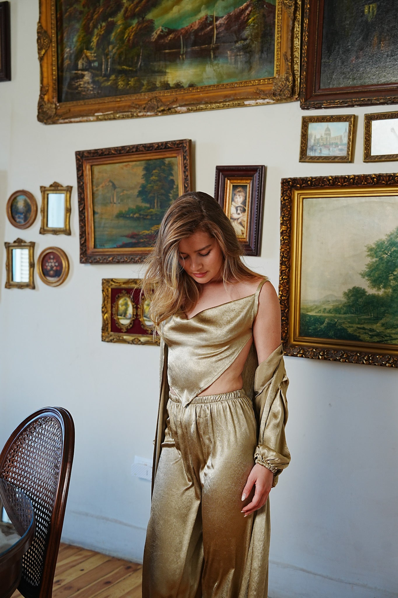 Golden Muse | Long Robe Full Set