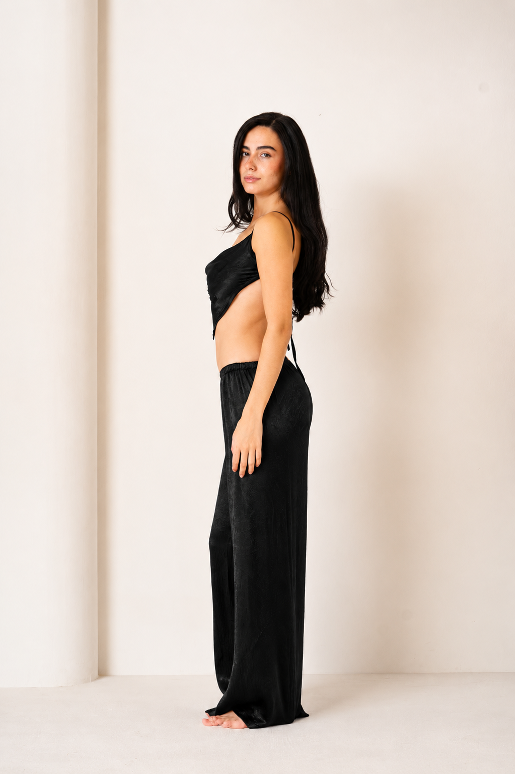 Black Admire | Long Robe Full Set