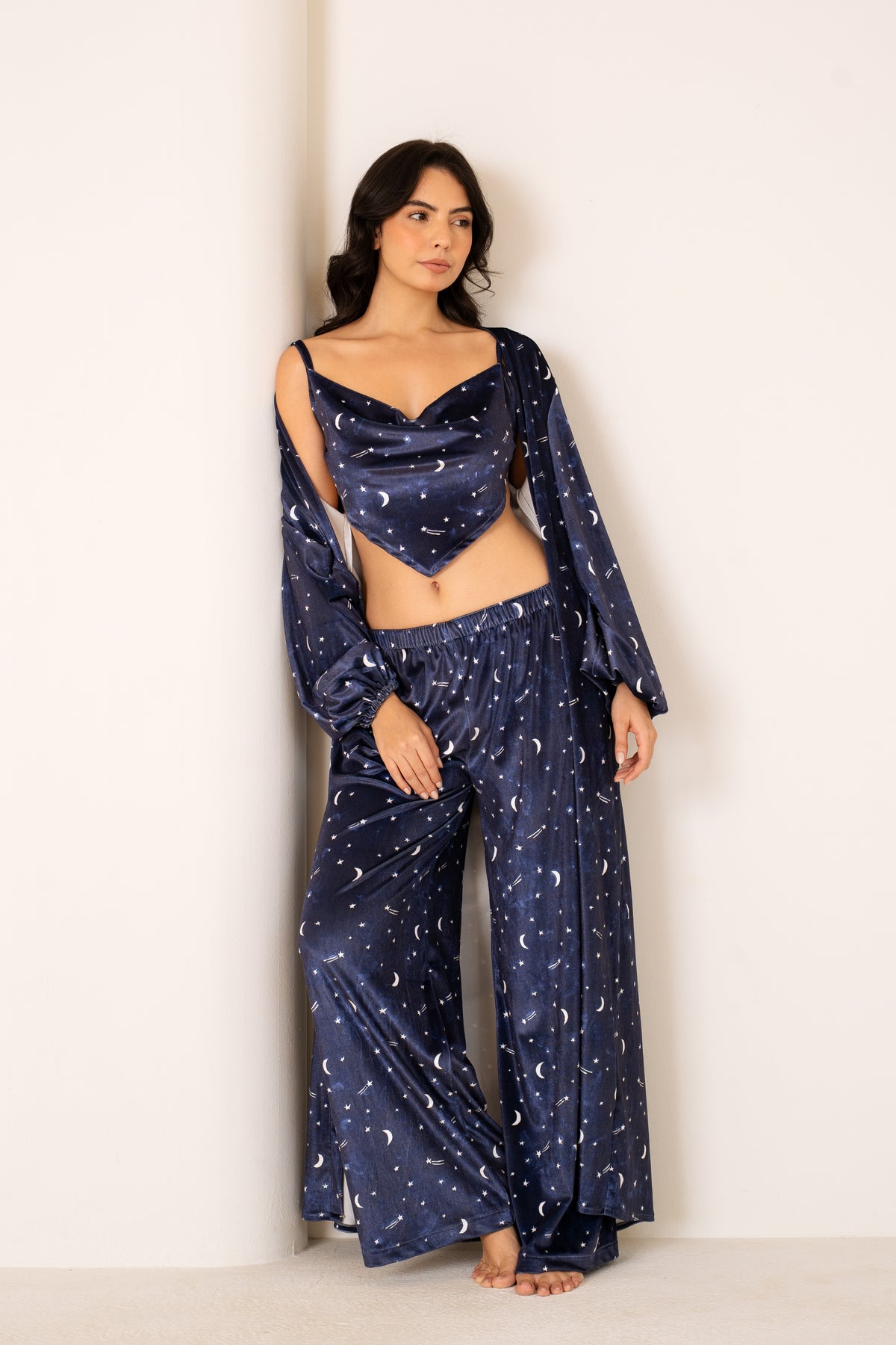 Starry Velvet | Long Robe Full Set
