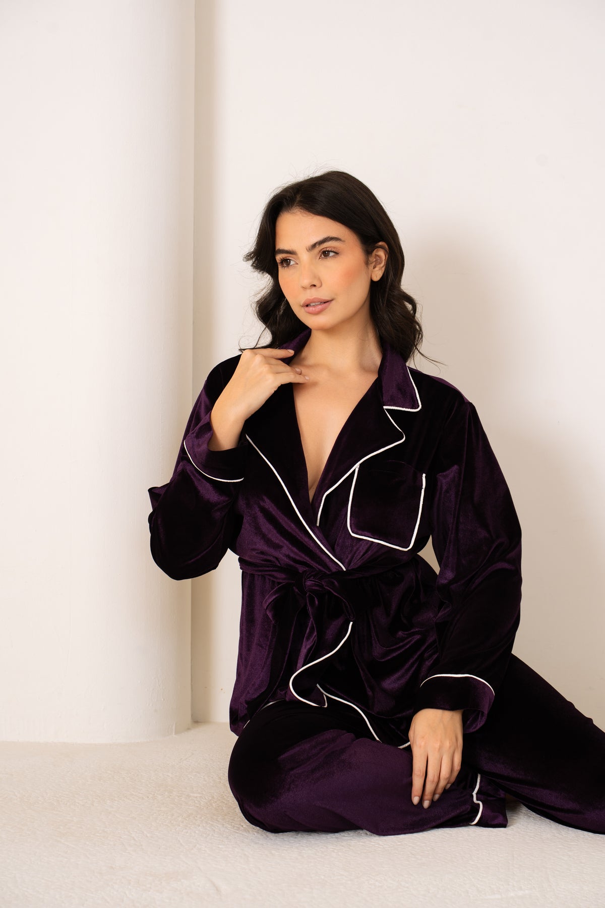 Velvet Muse Set | Dark Purple