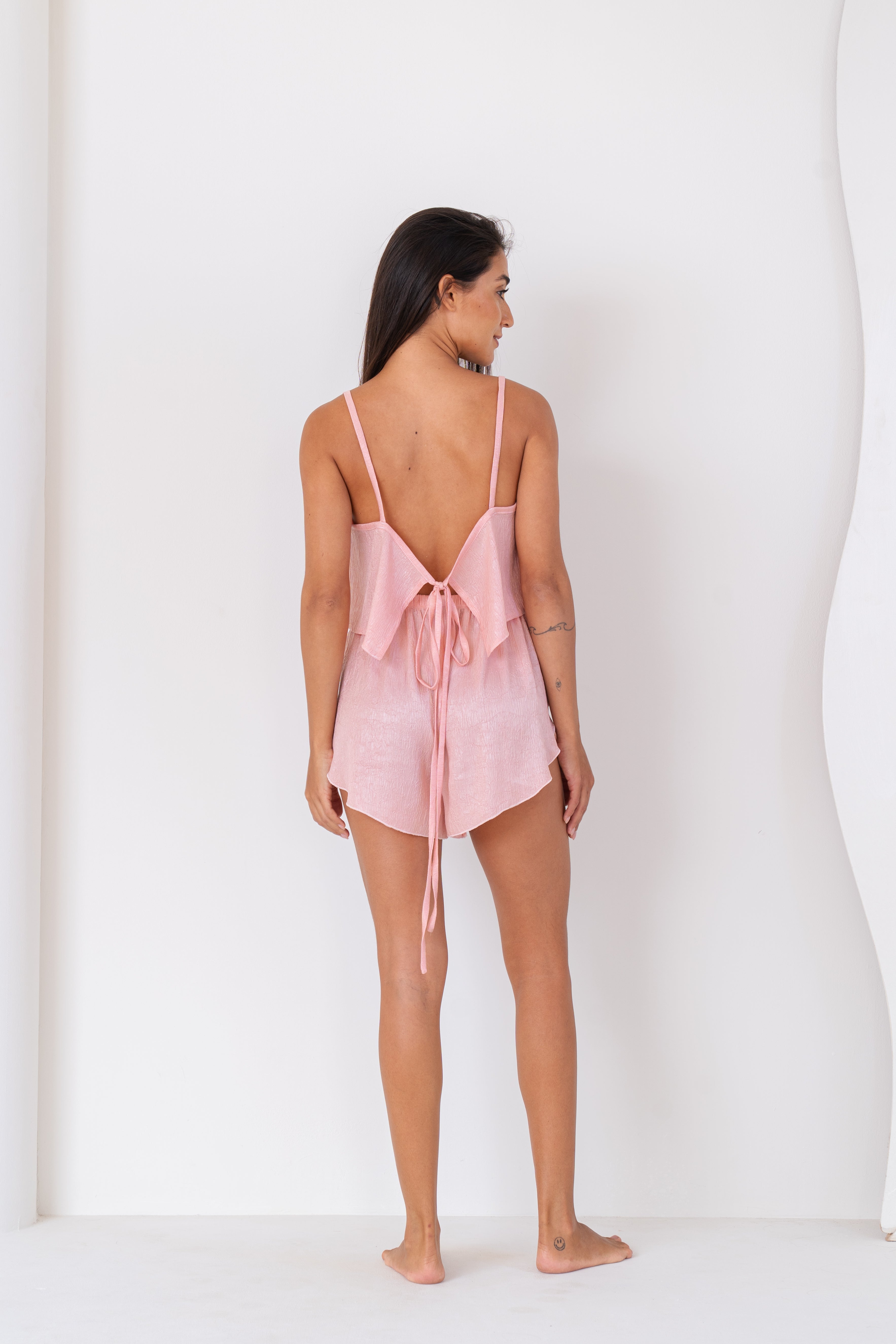Soft Coral | Tie-Back Full Set