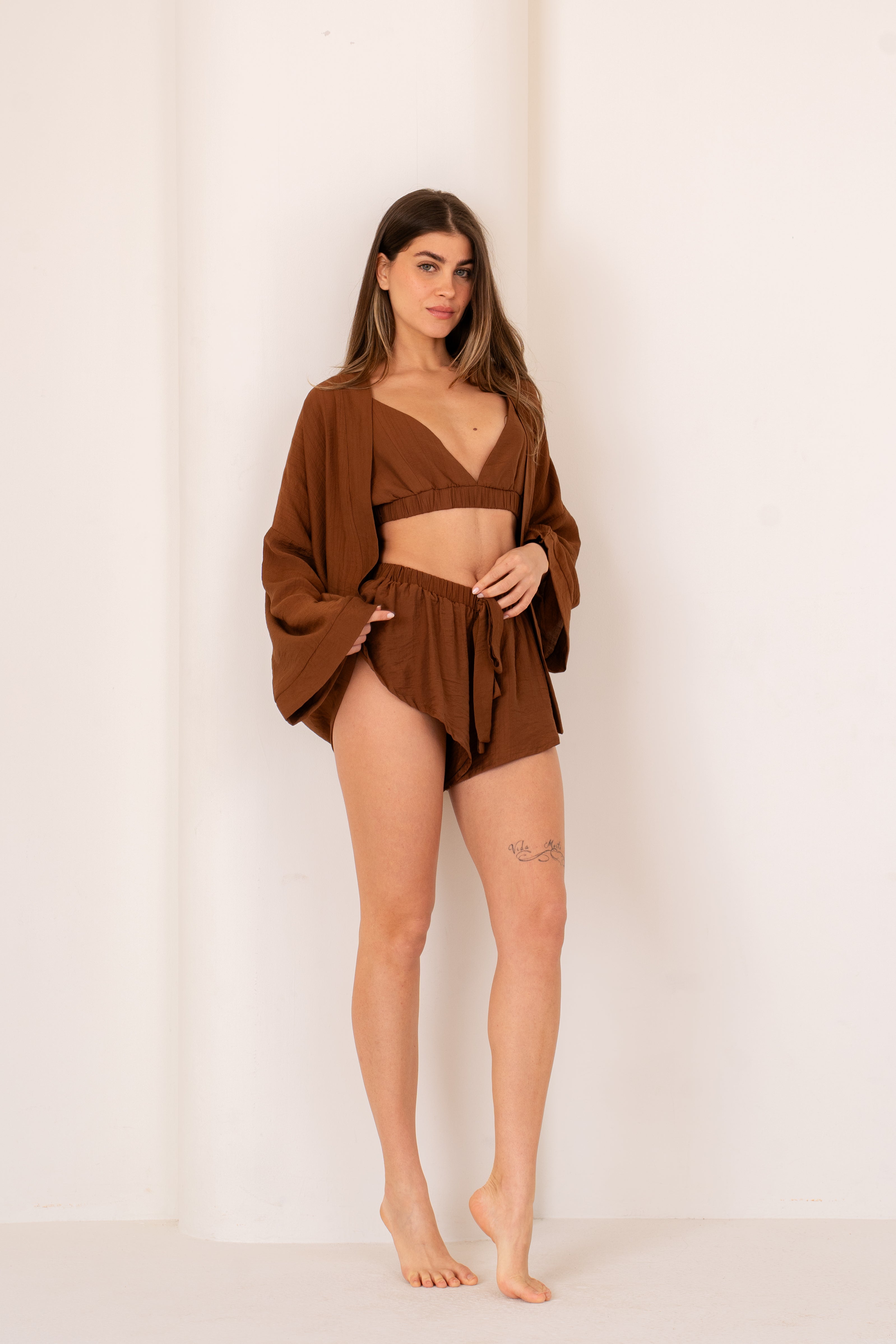 Warm Cumin | Flowy Full Set