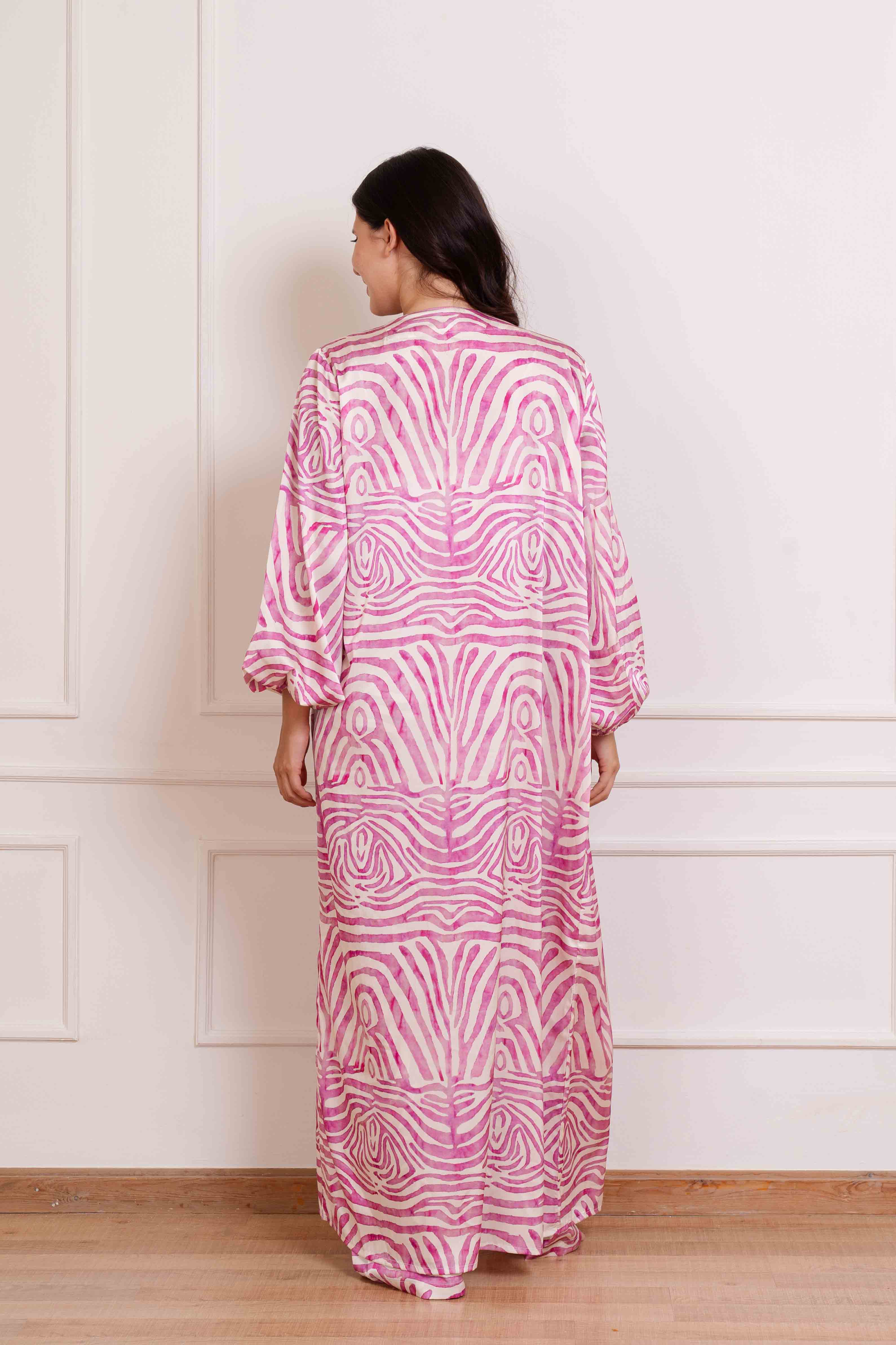 Orchid Lines | Long Robe Full Set