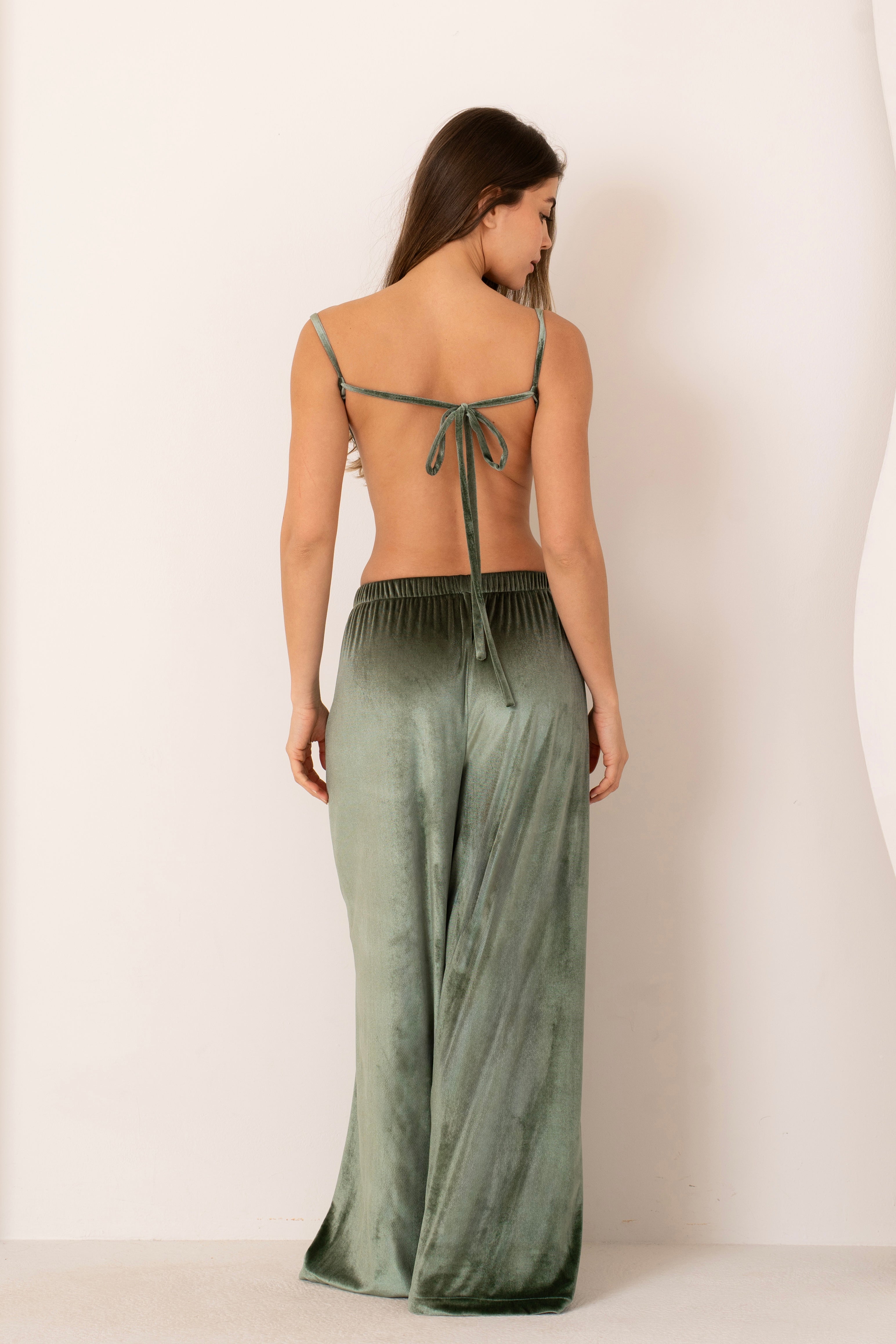 Grace Velvet Full Set | Mint Green
