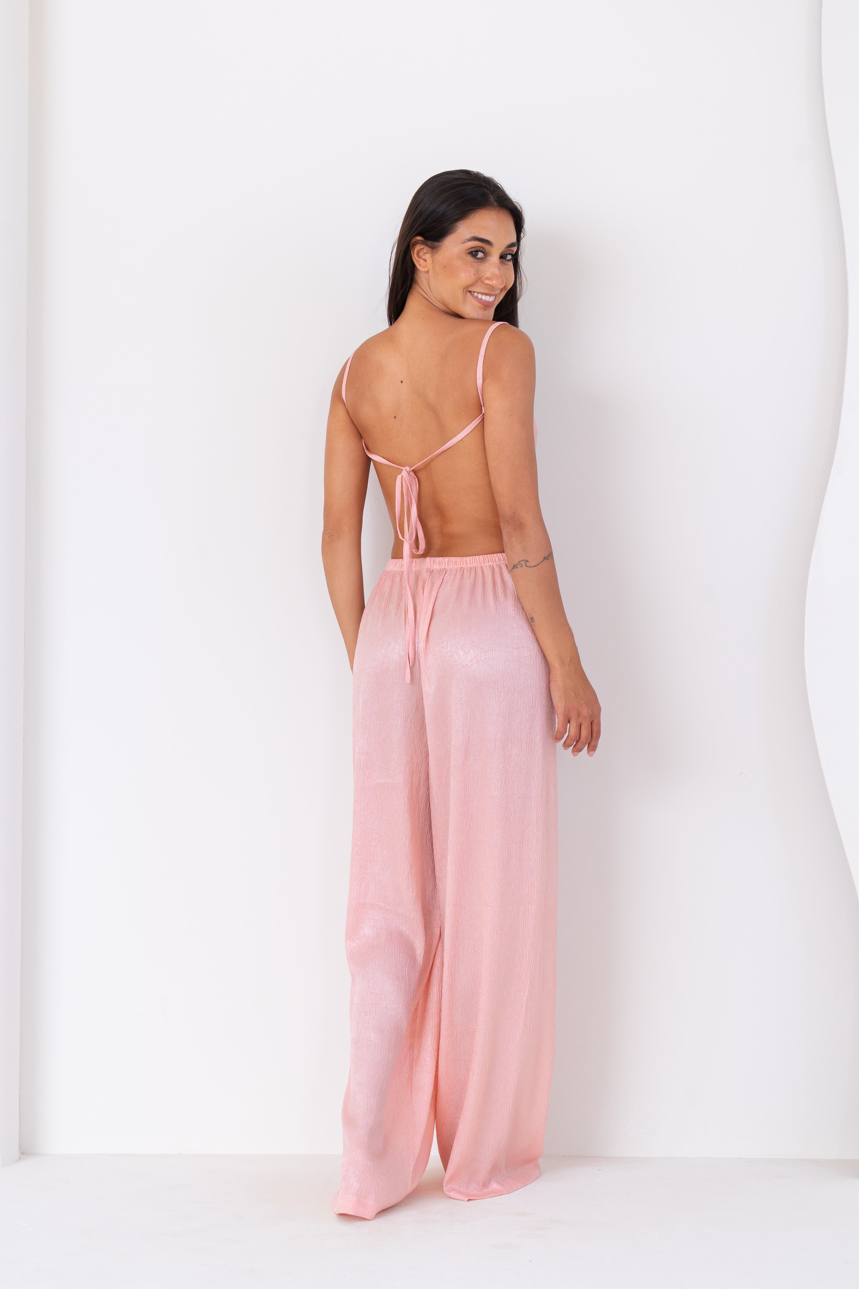 Soft Coral | Long Robe Full Set